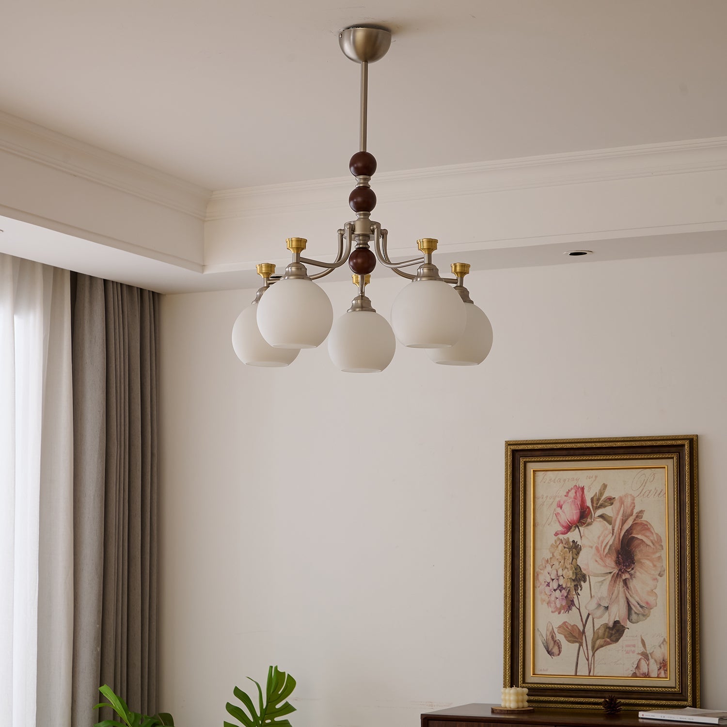 Lucienne Orb Chandelier detail view 8