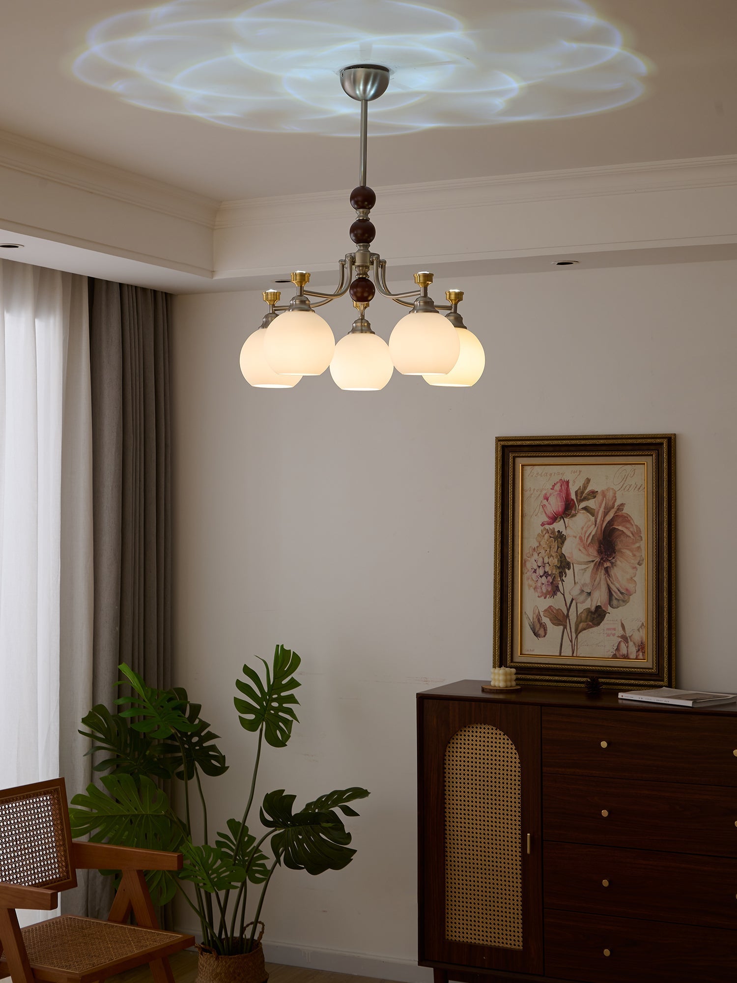 Lucienne Orb Chandelier detail view 20