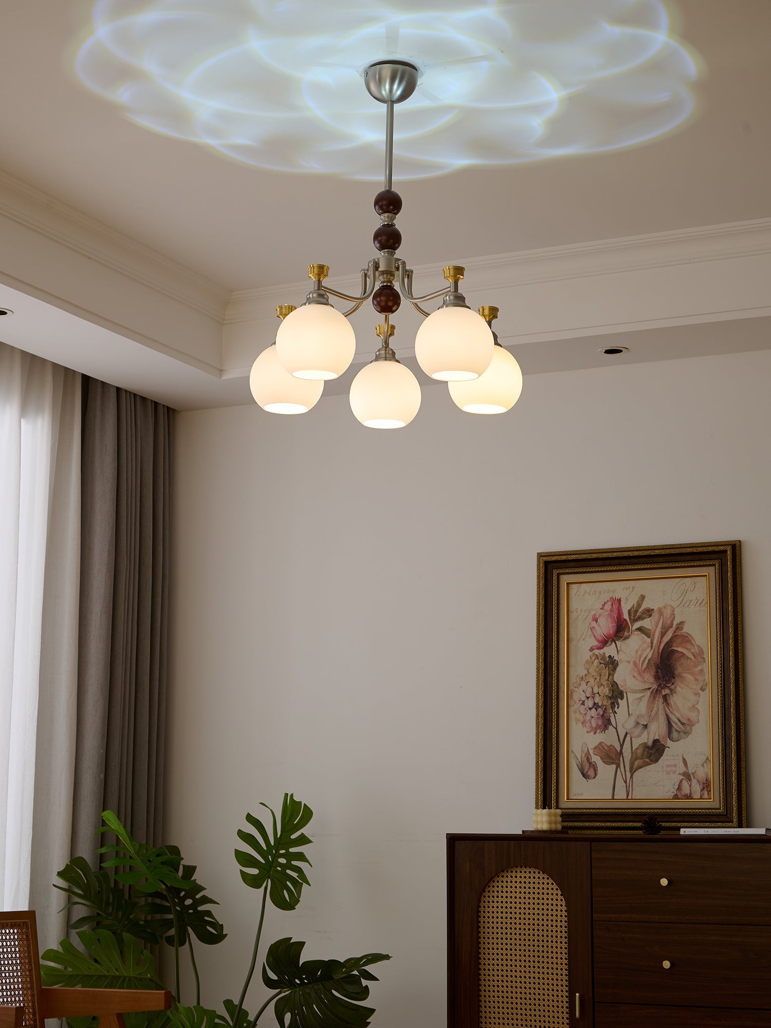 Lucienne Orb Chandelier detail view 24