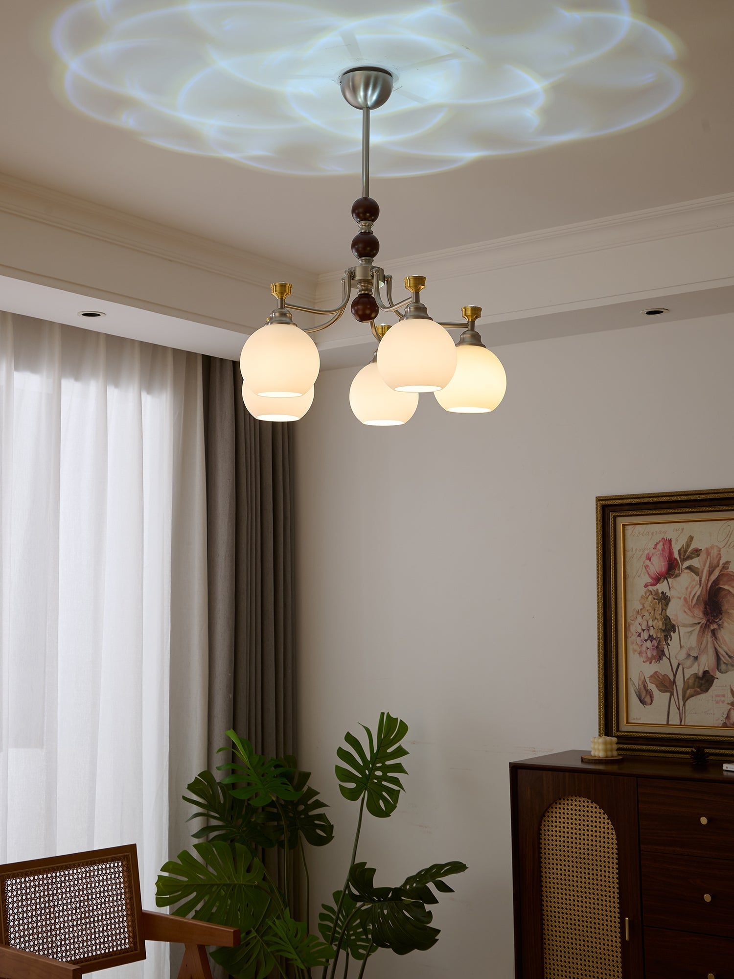 Lucienne Orb Chandelier detail view 26