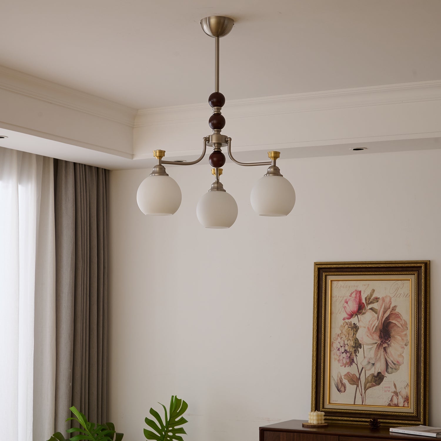Lucienne Orb Chandelier detail view 43