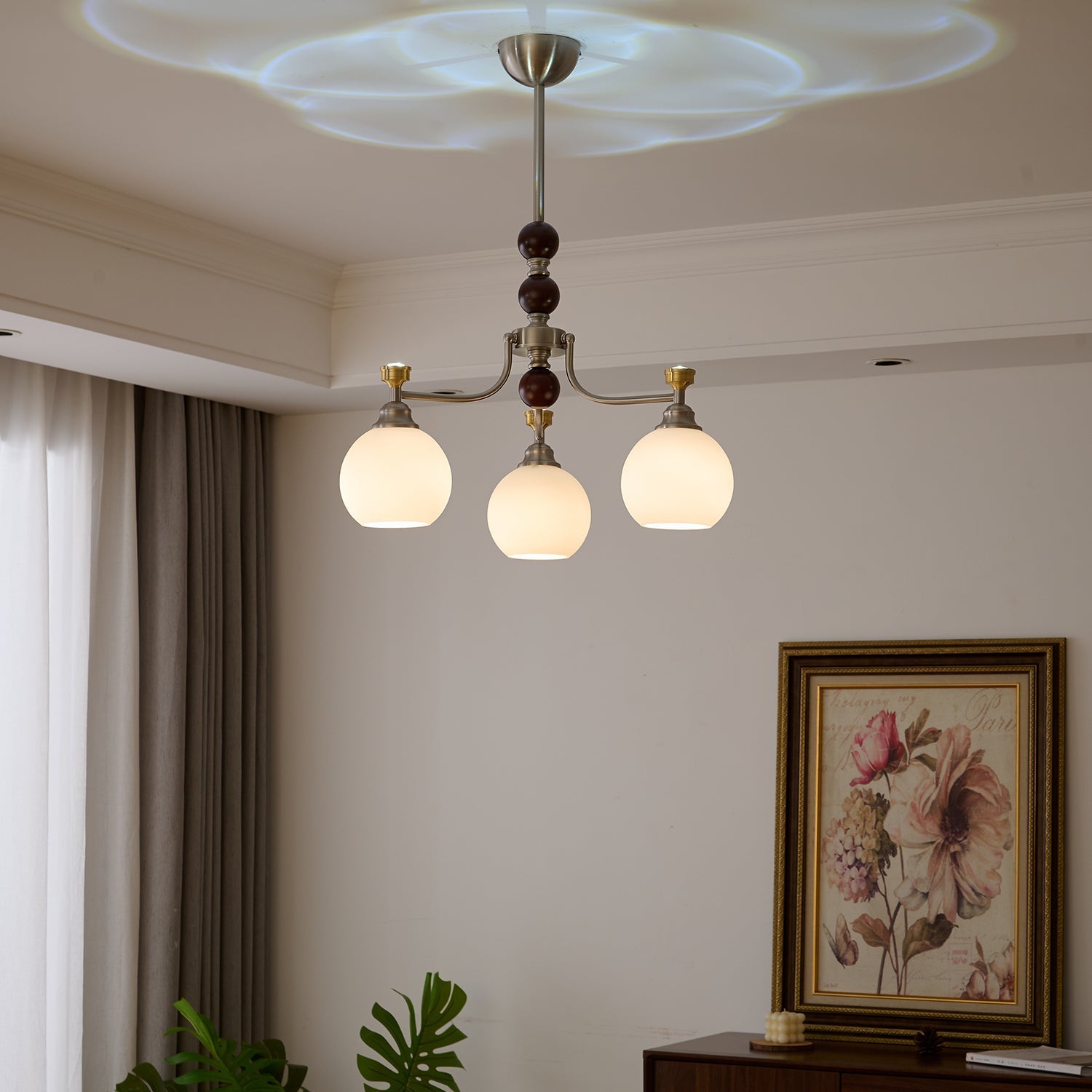Lucienne Orb Chandelier detail view 44