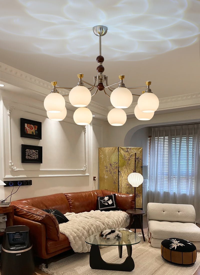 Lucienne Orb Chandelier detail view 4