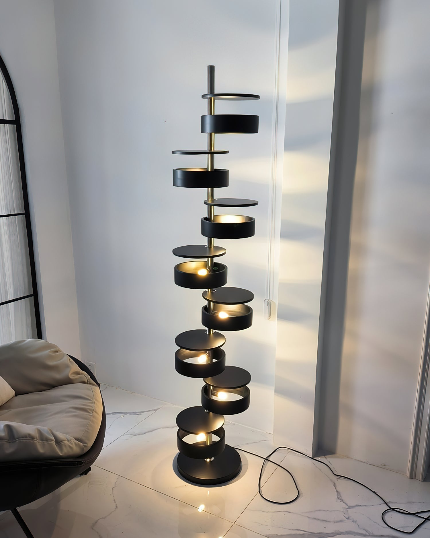 Luminis Wooden Floor Light, Floor Lamp, detail 25