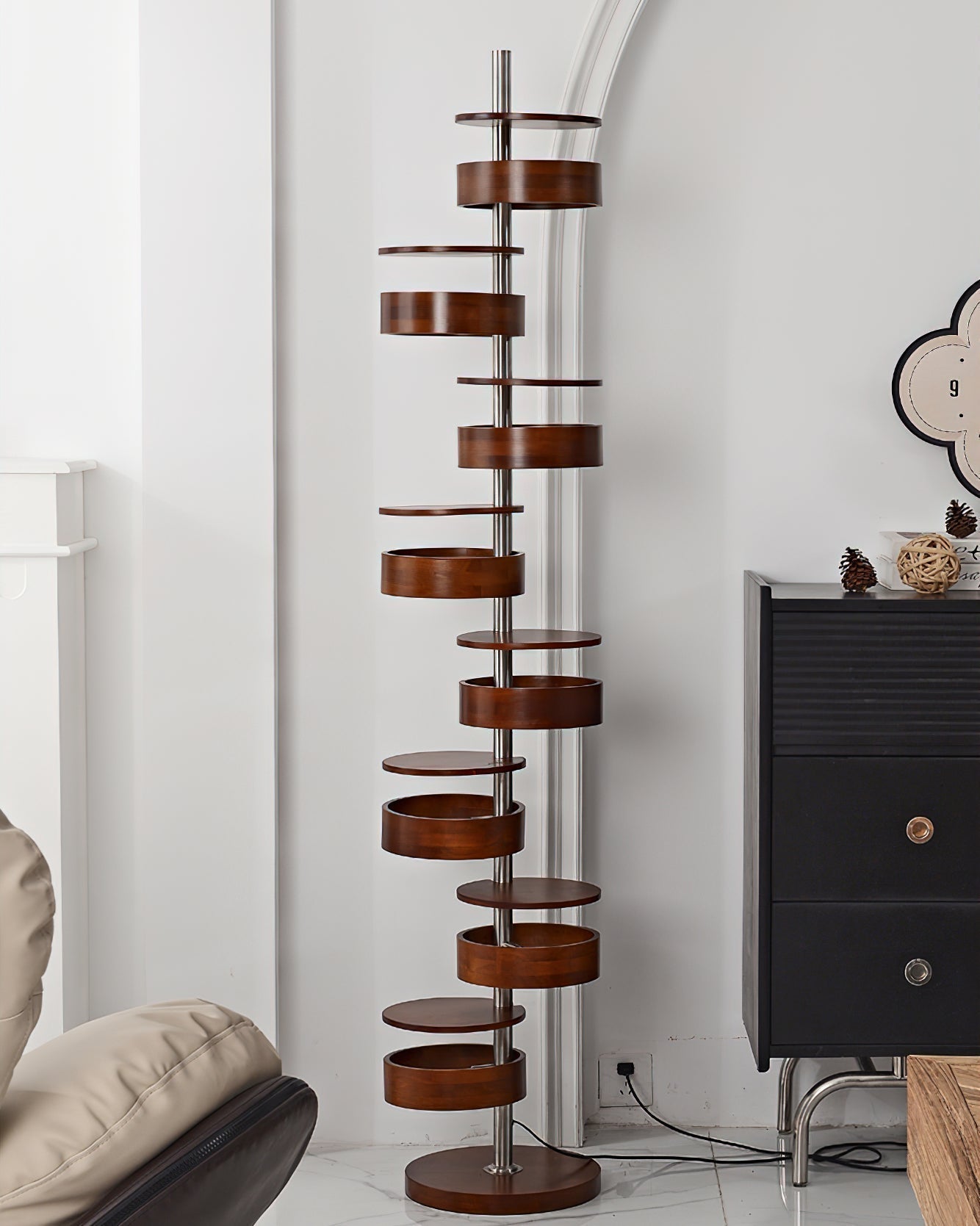 Luminis Wooden Floor Light, Floor Lamp, detail 29