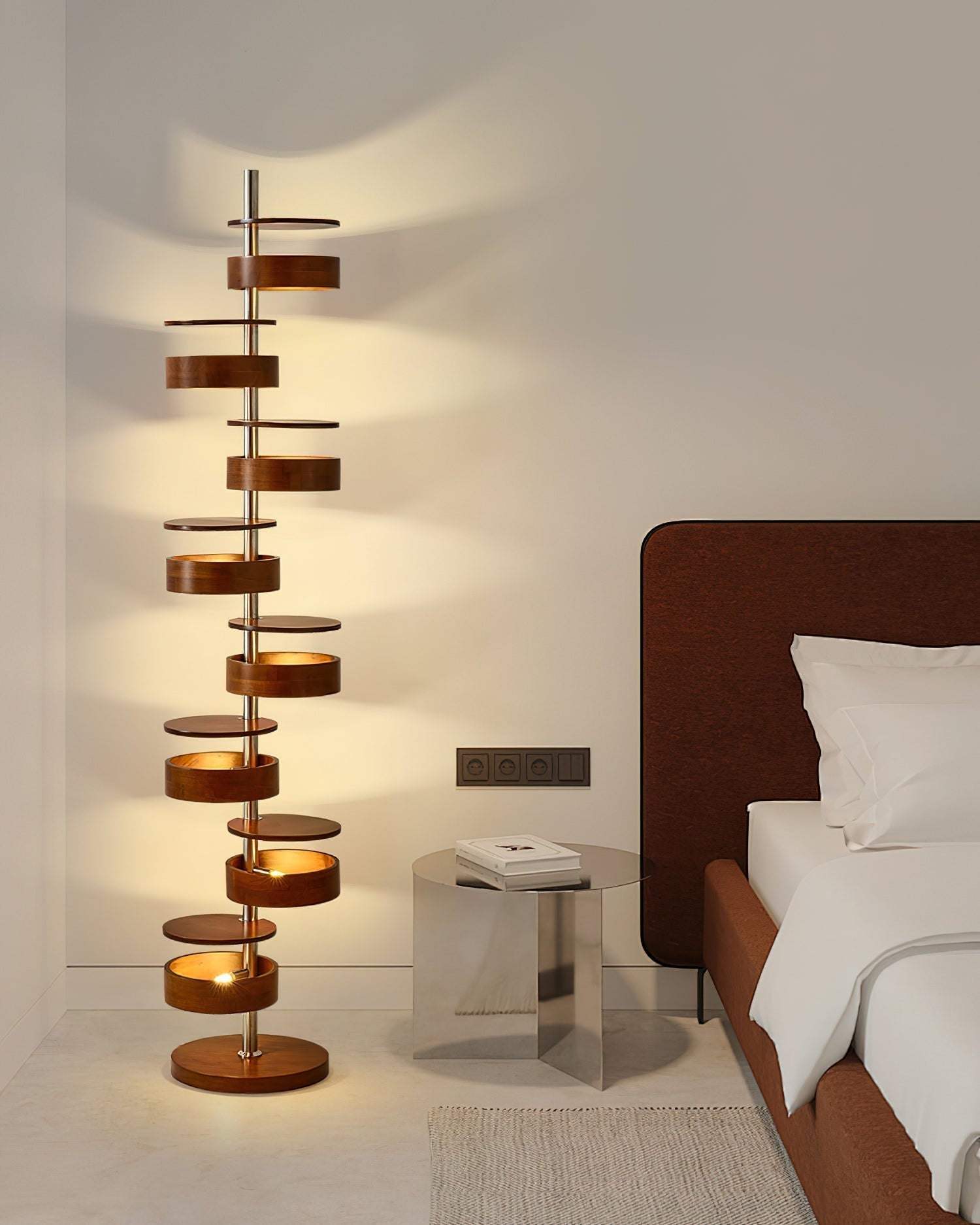 Luminis Wooden Floor Light, Floor Lamp, detail 16