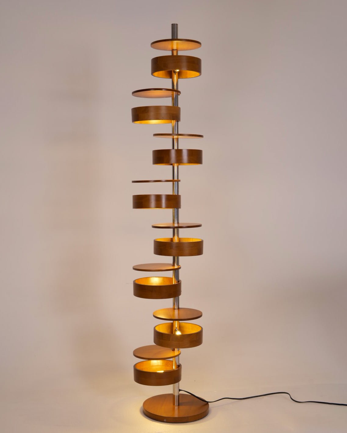 Luminis Wooden Floor Light, Floor Lamp, detail 12