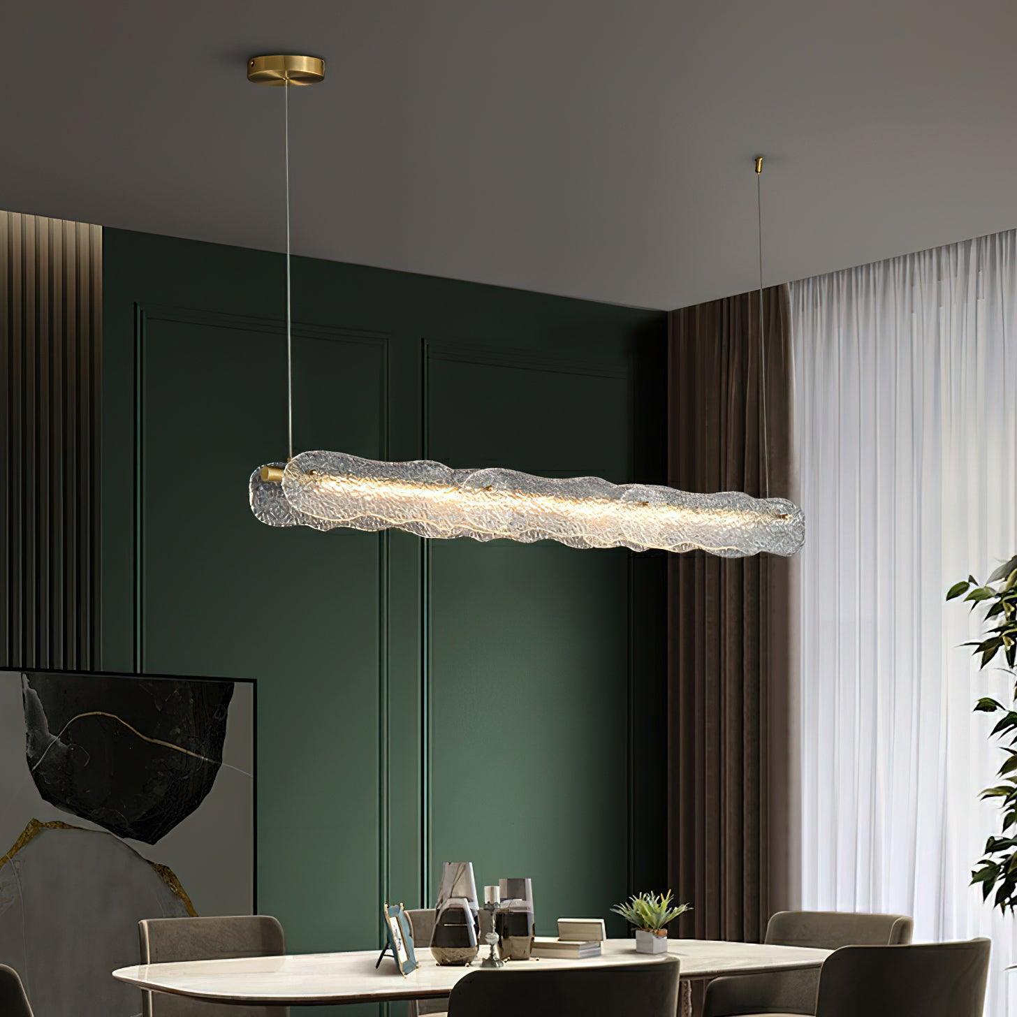 Luminous Wave Chandelier 47.2