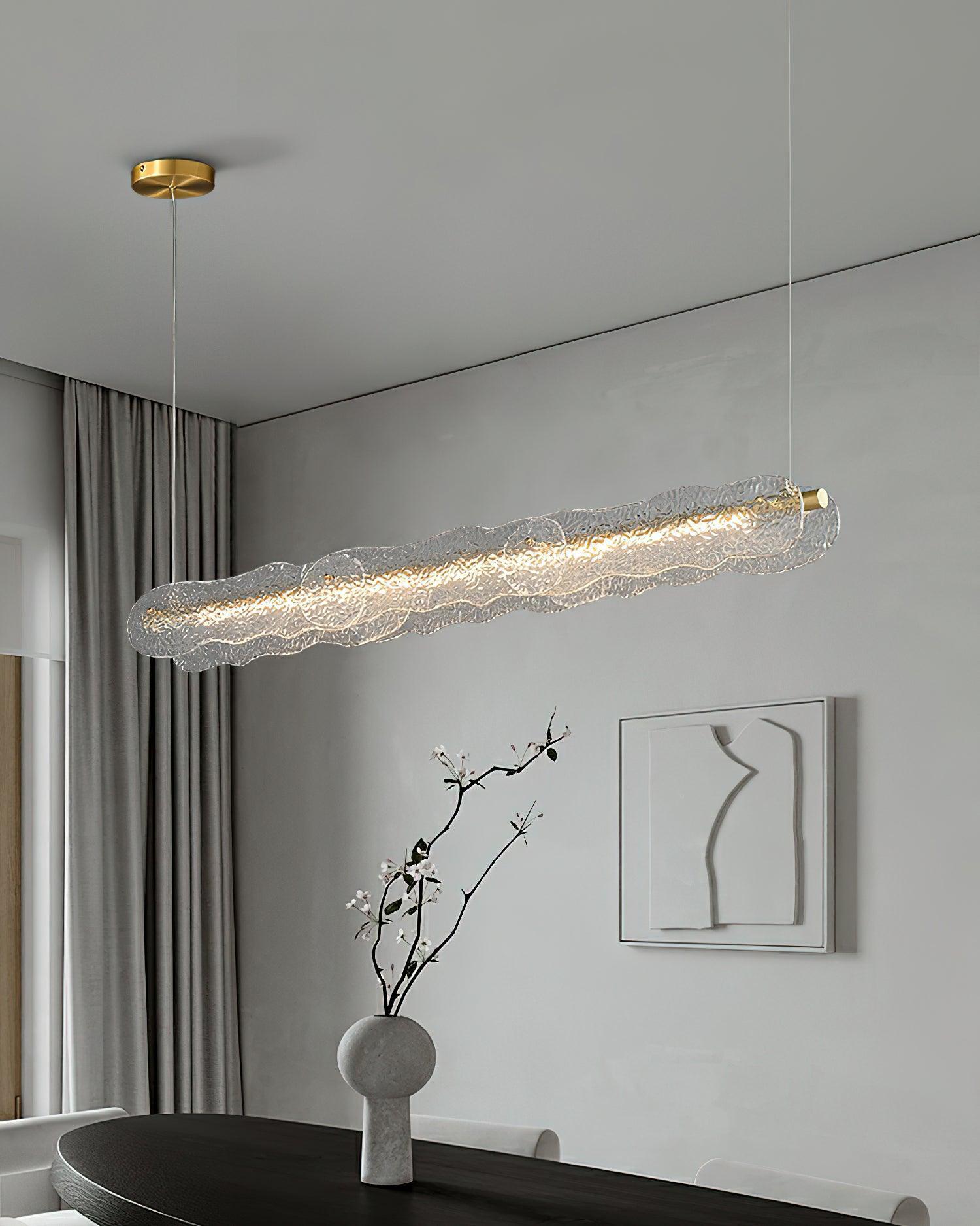 Luminous Wave Chandelier 47.2