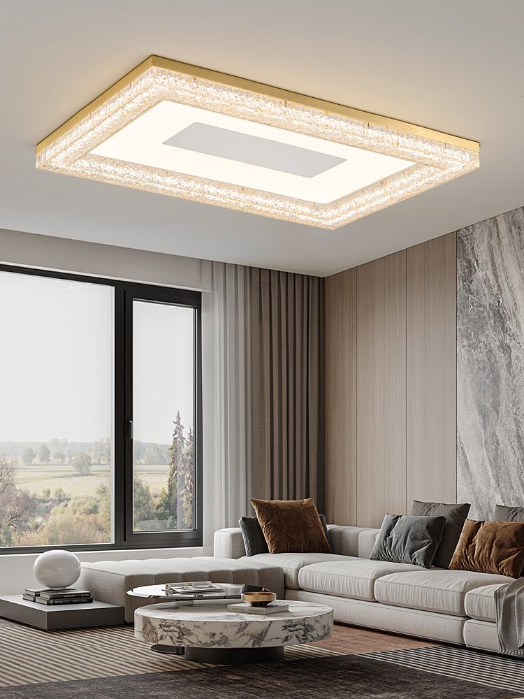 Lumora Resin Ceiling Light detail view 9