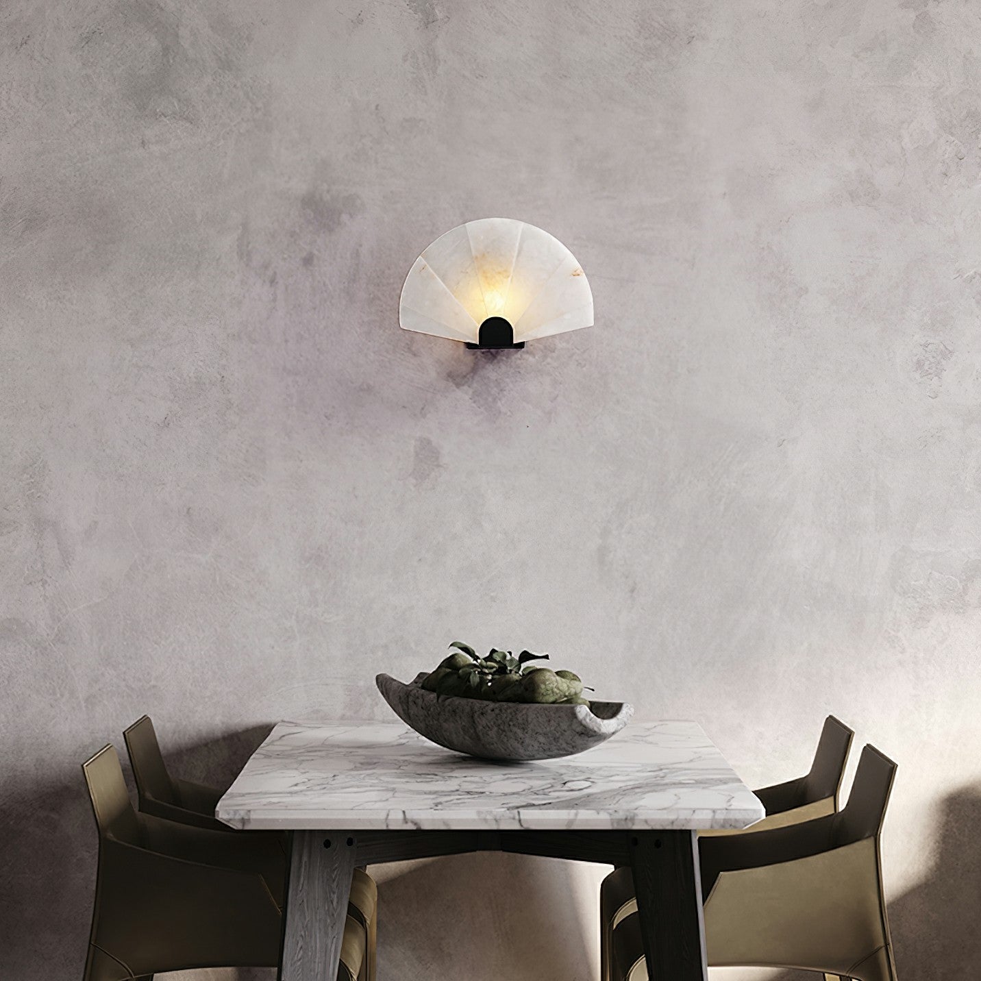 Luna Fan Wall Lamp 13.8