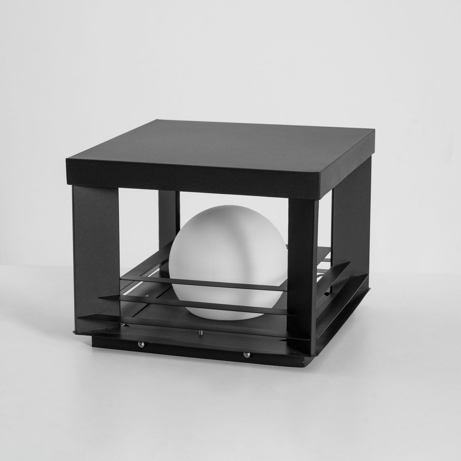 Lunar Crate Outdoor Floor Lamp