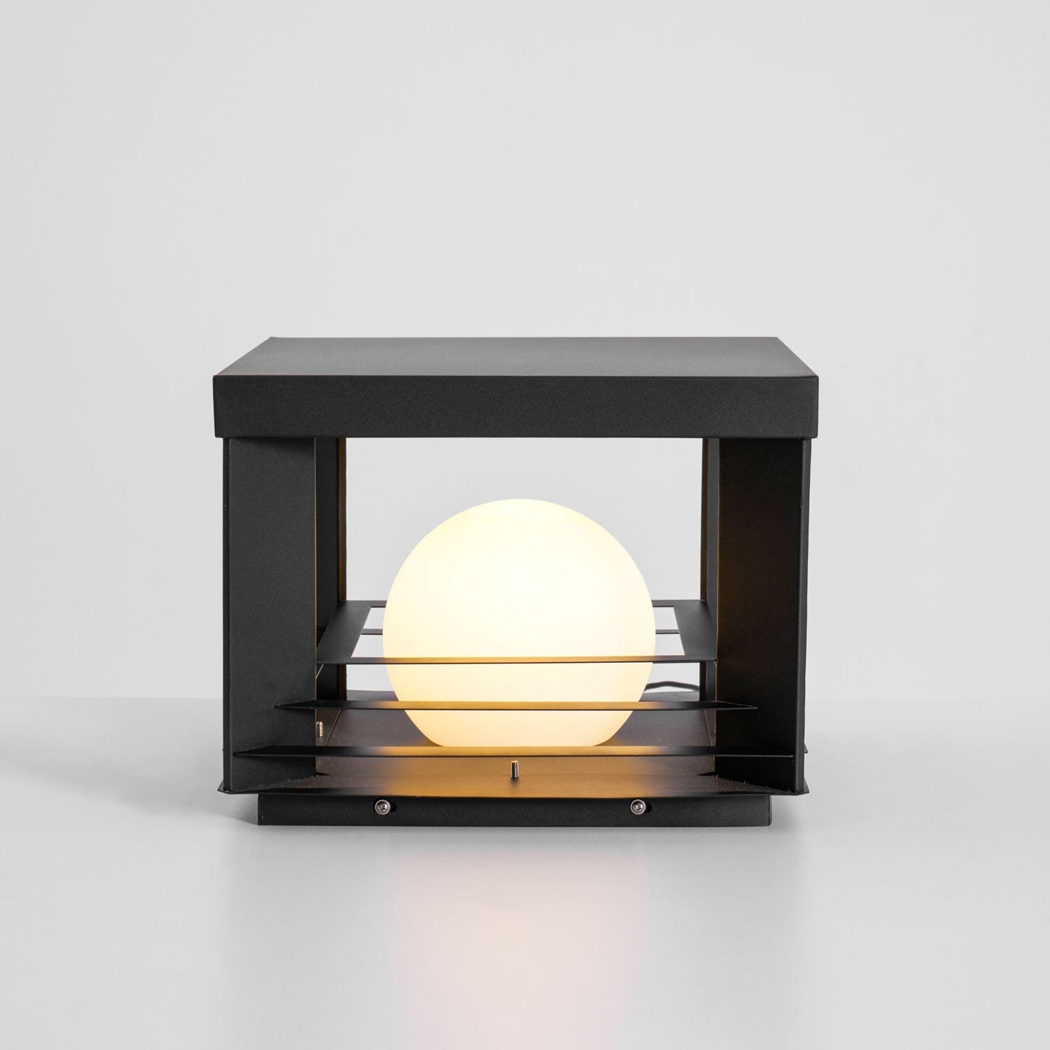 Lunar Crate Outdoor Floor Lamp