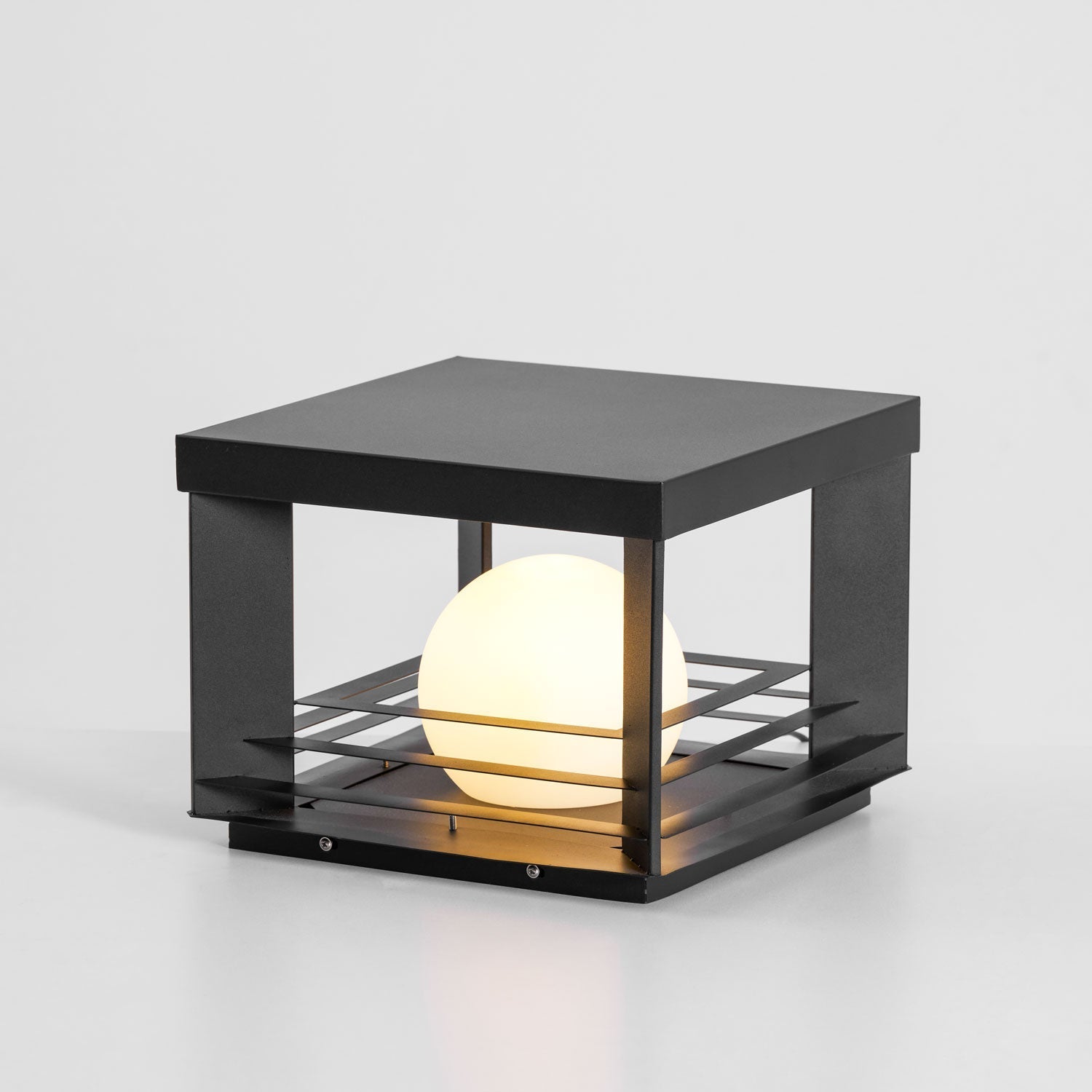 Lunar Crate Outdoor Floor Lamp