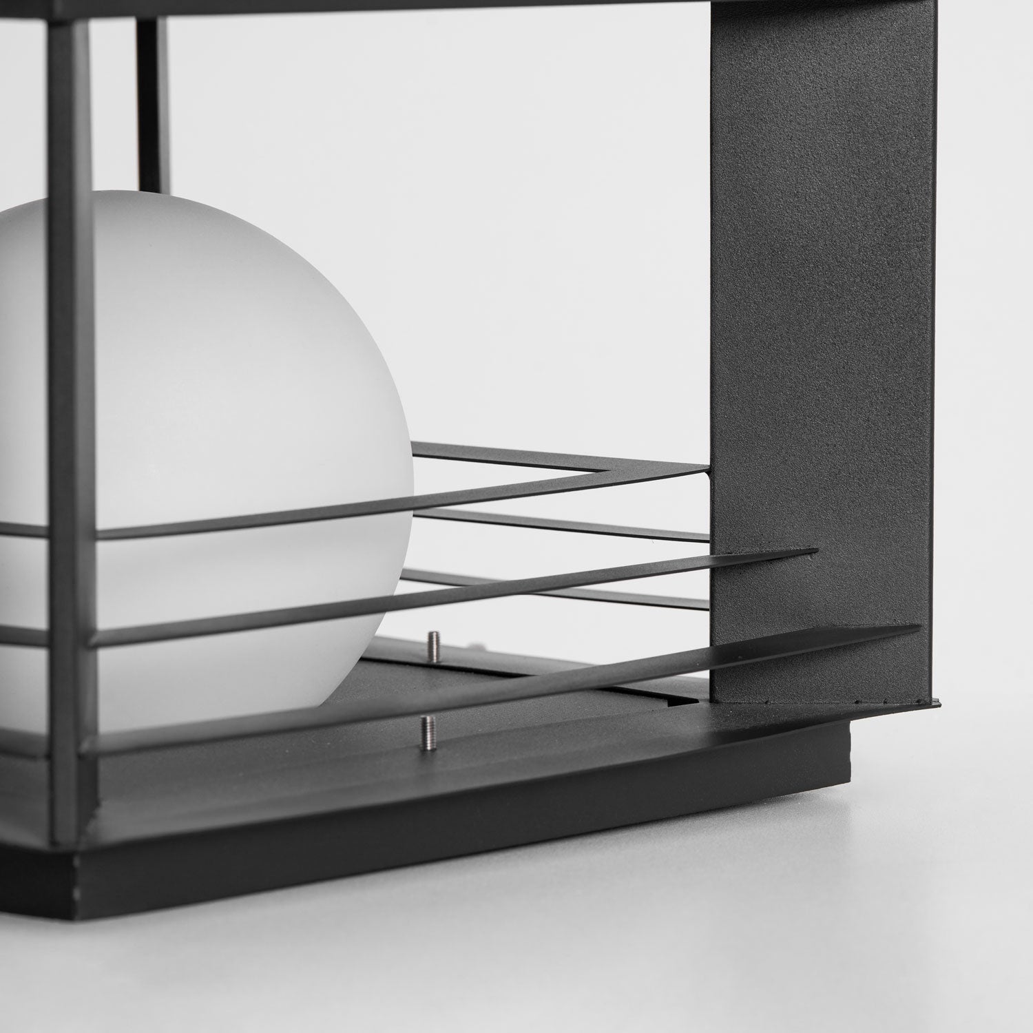 Lunar Crate Outdoor Floor Lamp