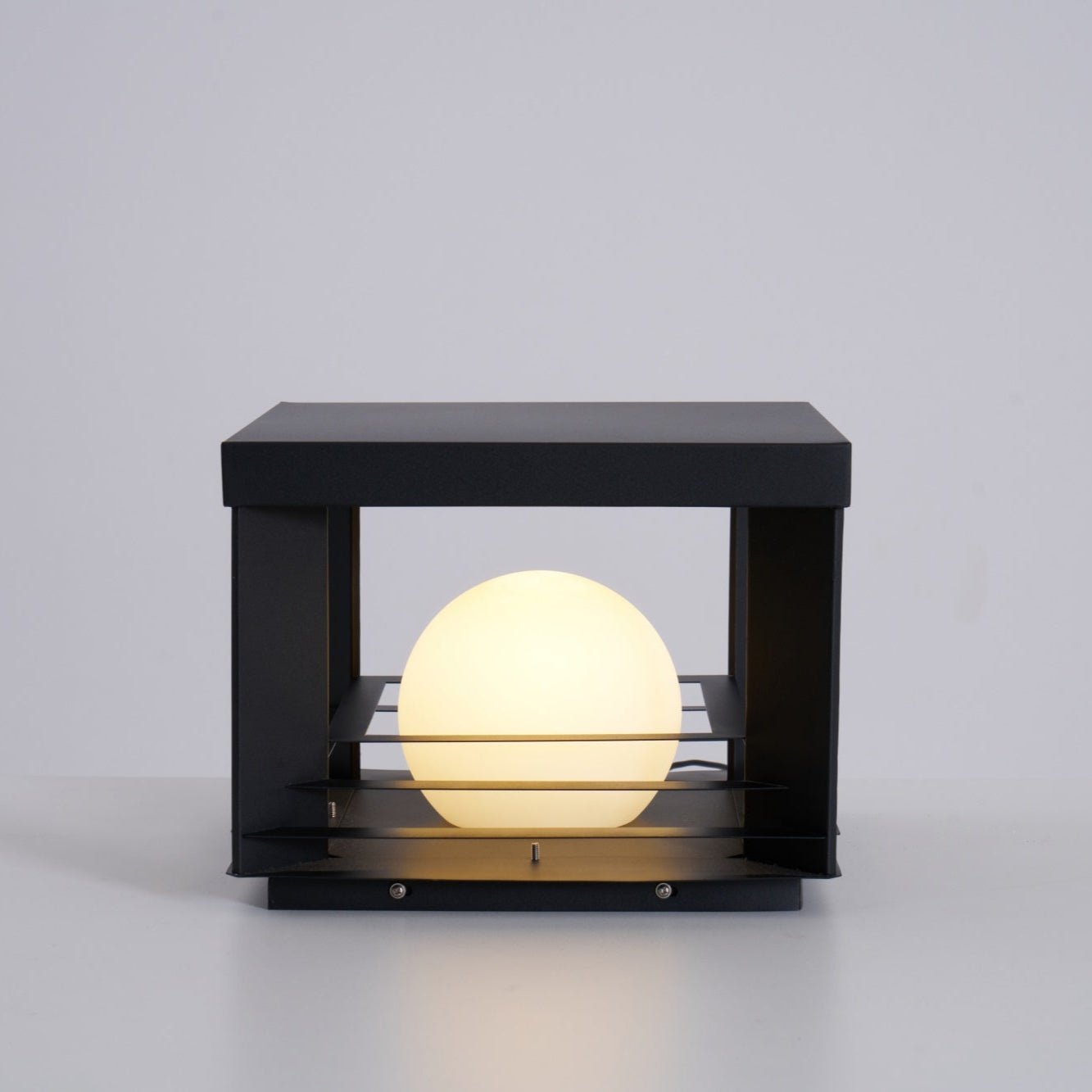 Lunar Crate Outdoor Floor Lamp
