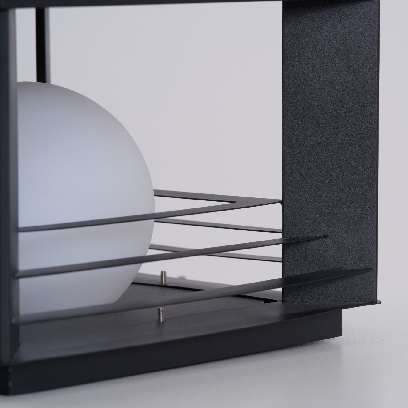 Lunar Crate Outdoor Floor Lamp