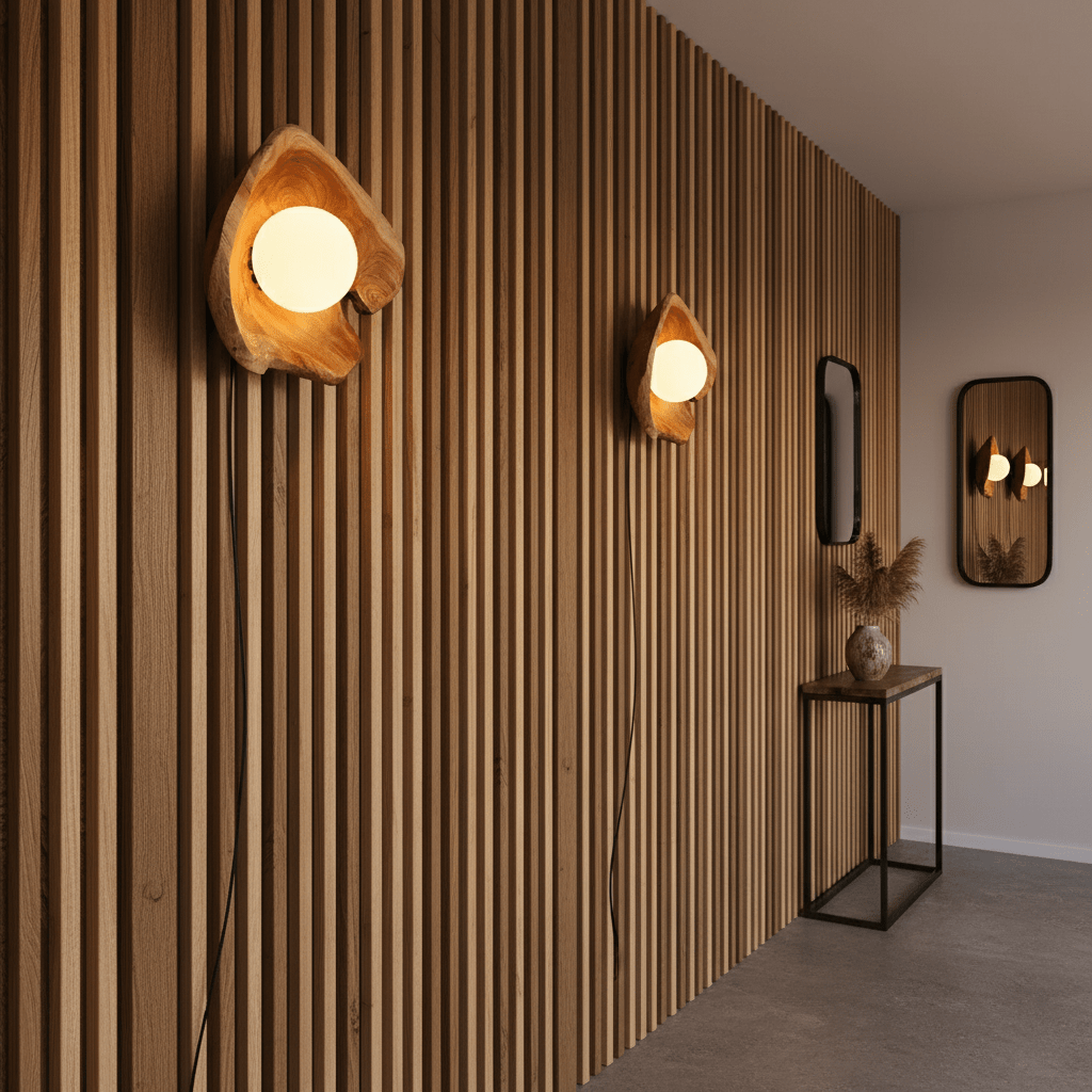 Lunawood Halo Wall Lamp