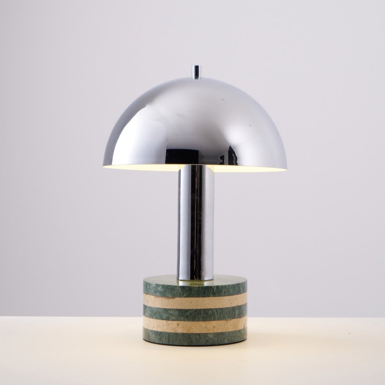 Luno Chrome Table Lamp detail view 11