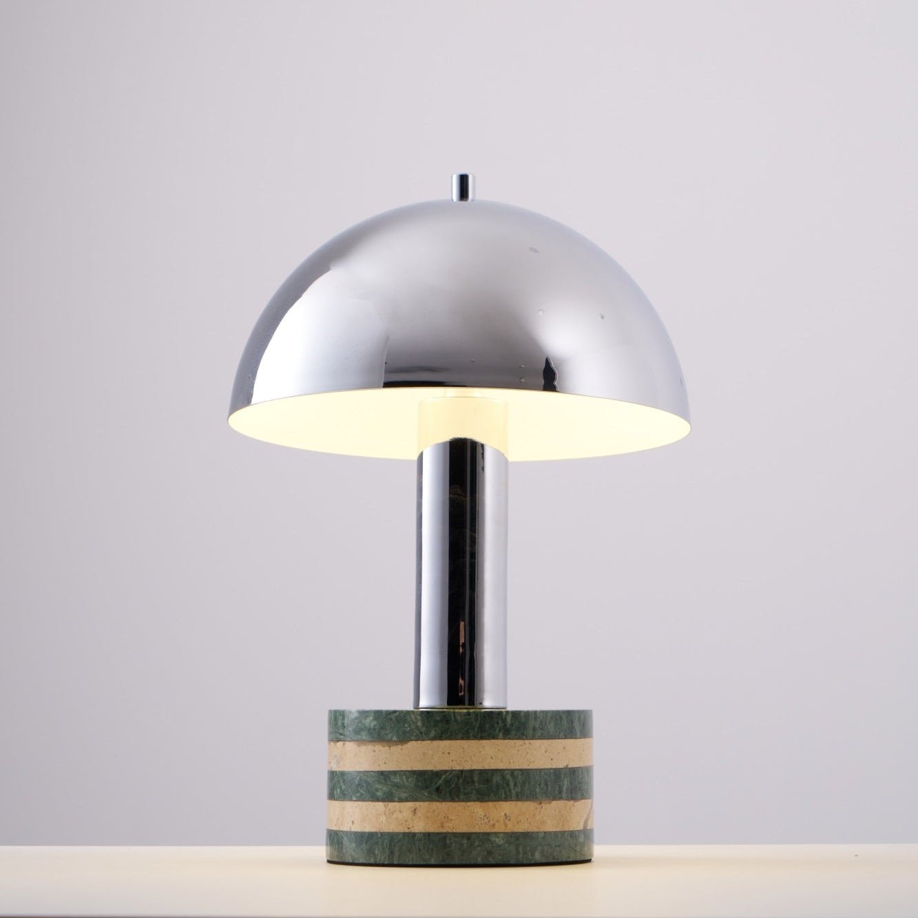 Luno Chrome Table Lamp detail view 13