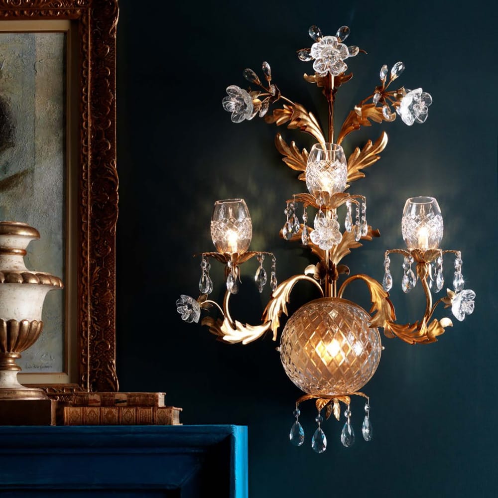 Luxury Italian Bohemian Crystal Florentine