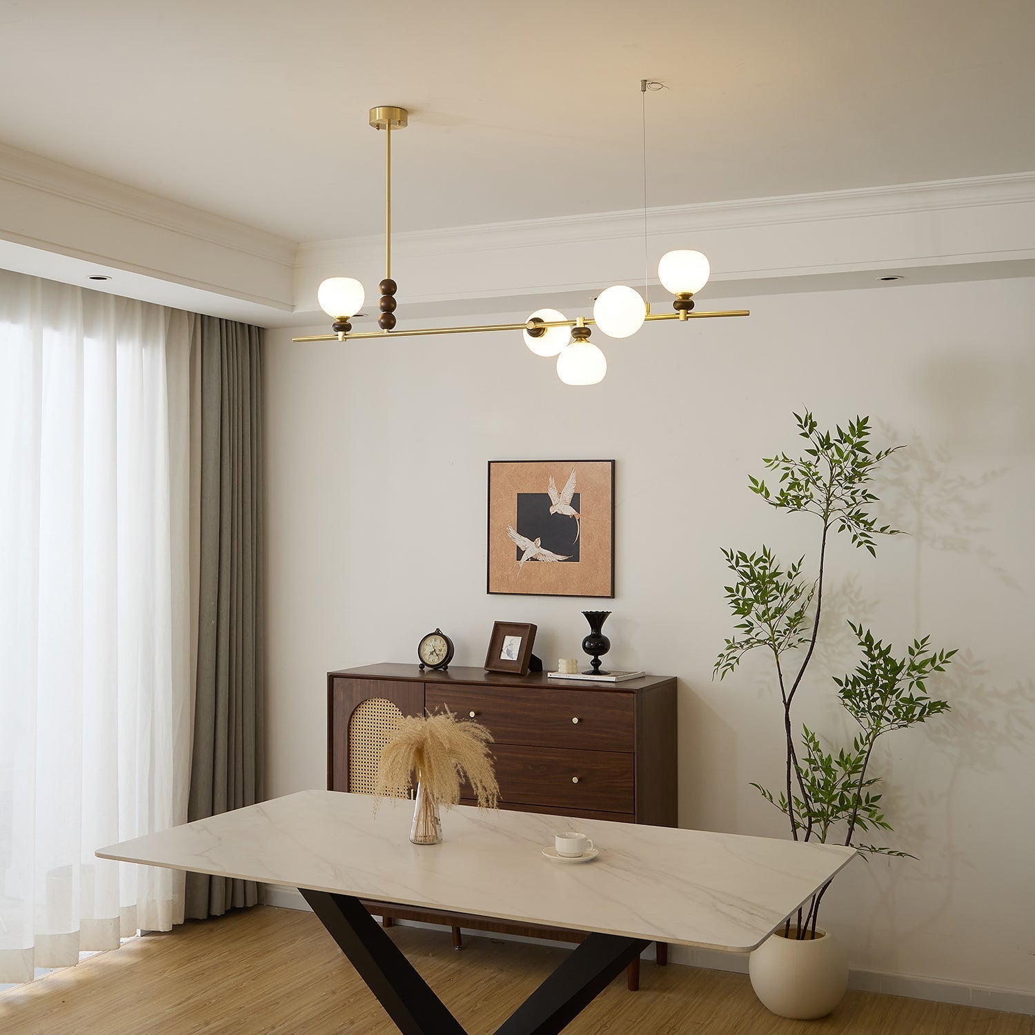 Lyra Linear Island Light Pendant Light