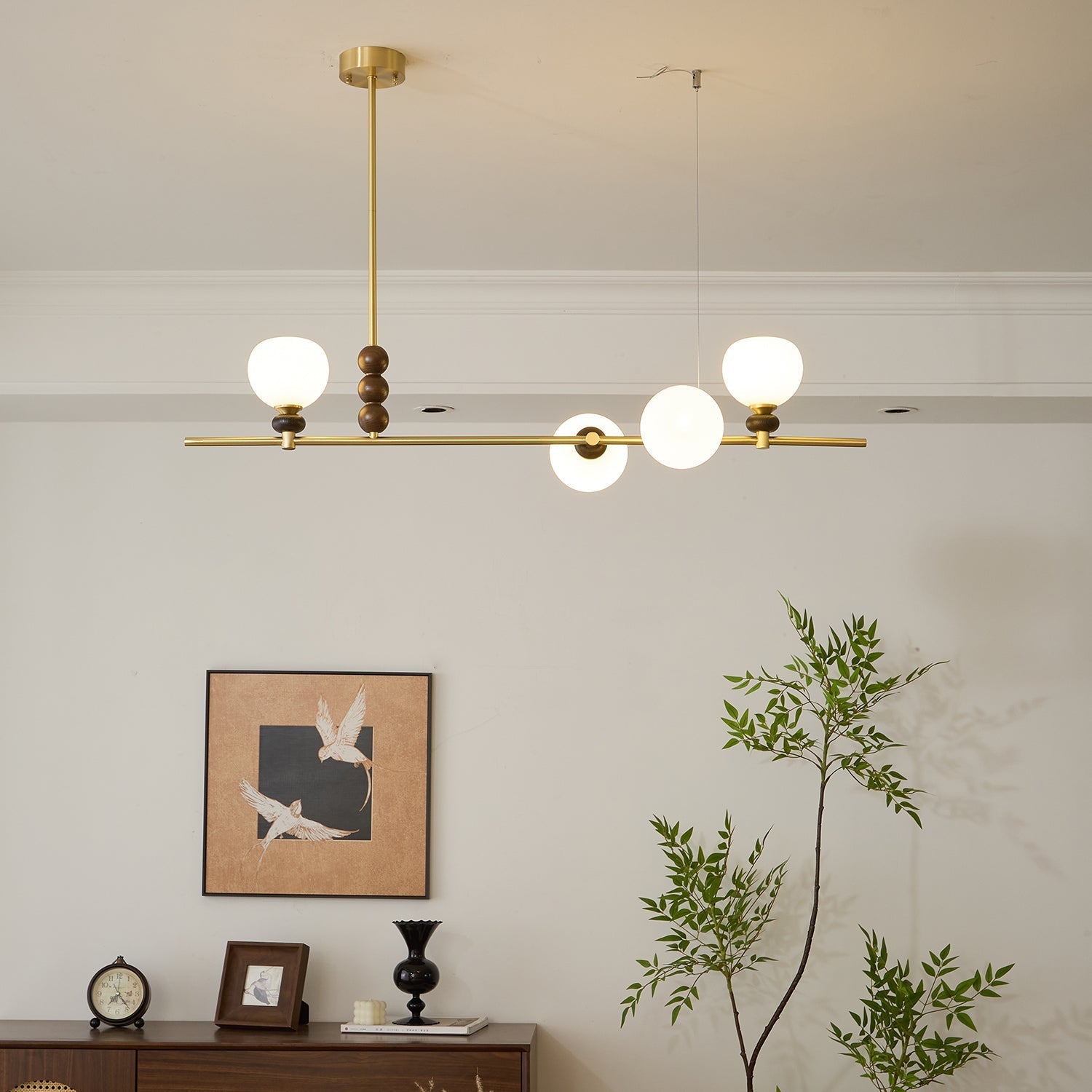 Lyra Linear Island Light Pendant Light