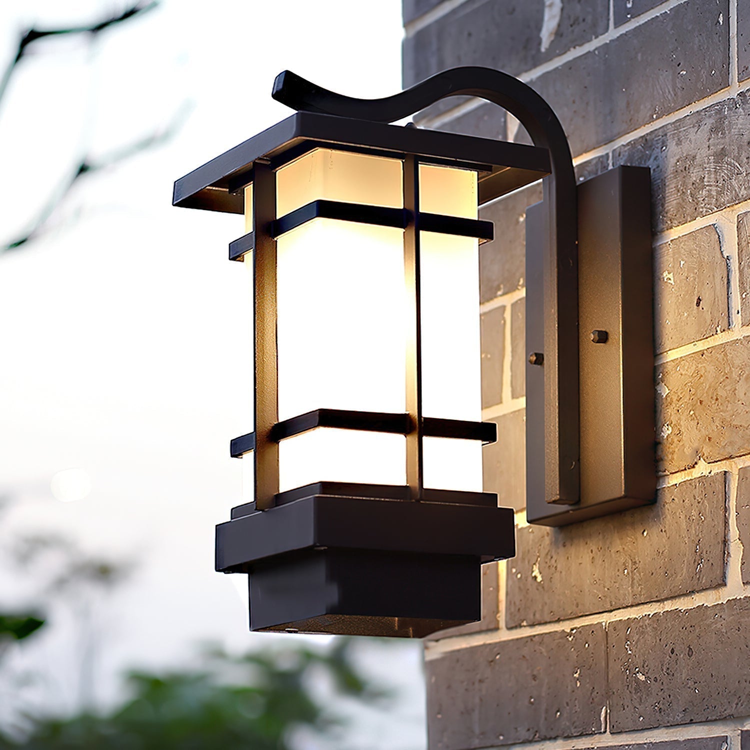 Madison Lantern Exterior Wall Light, Outdoor Wall Light, detail 5