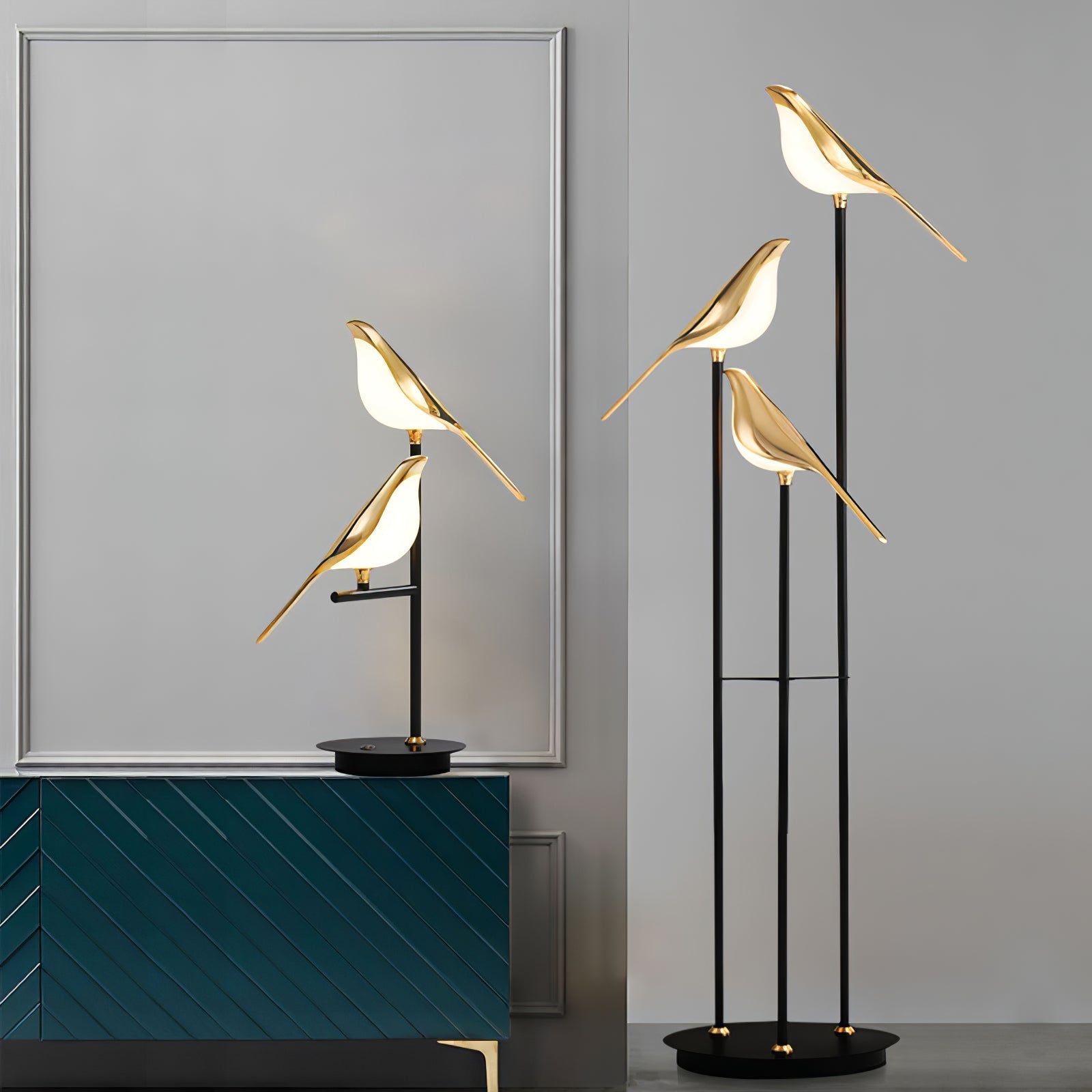 Magpie Perch Floor Light, Floor Lamp, detail 18