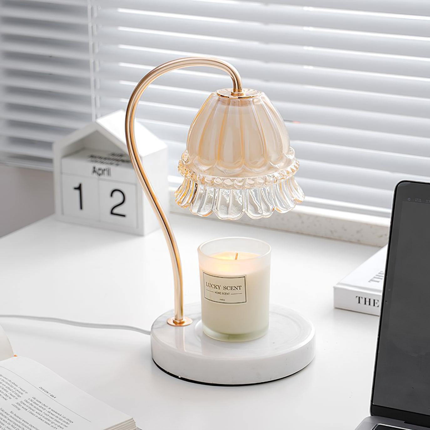 Marble Warmer Table Lamp 6.3