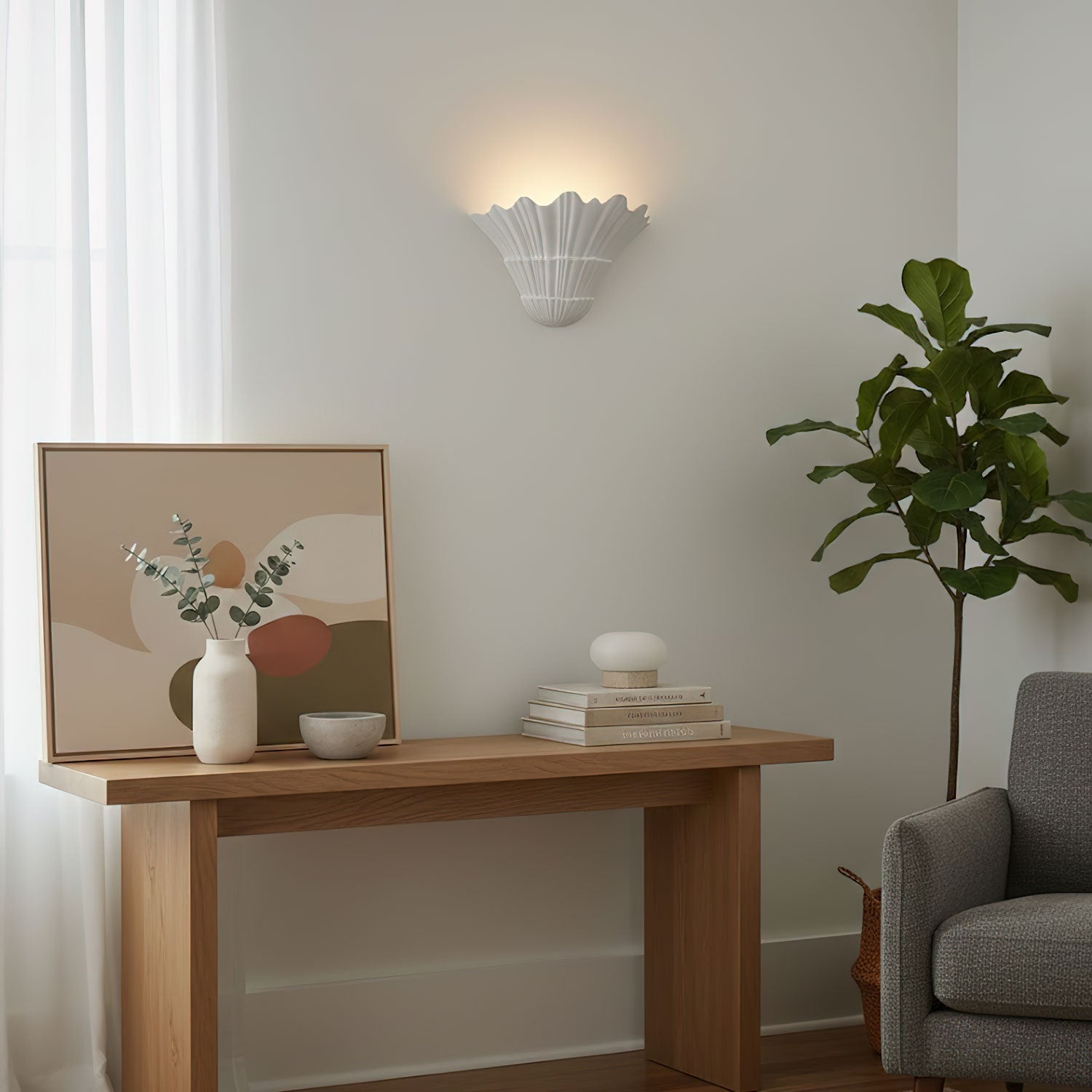 Marina Shell Wall Sconce