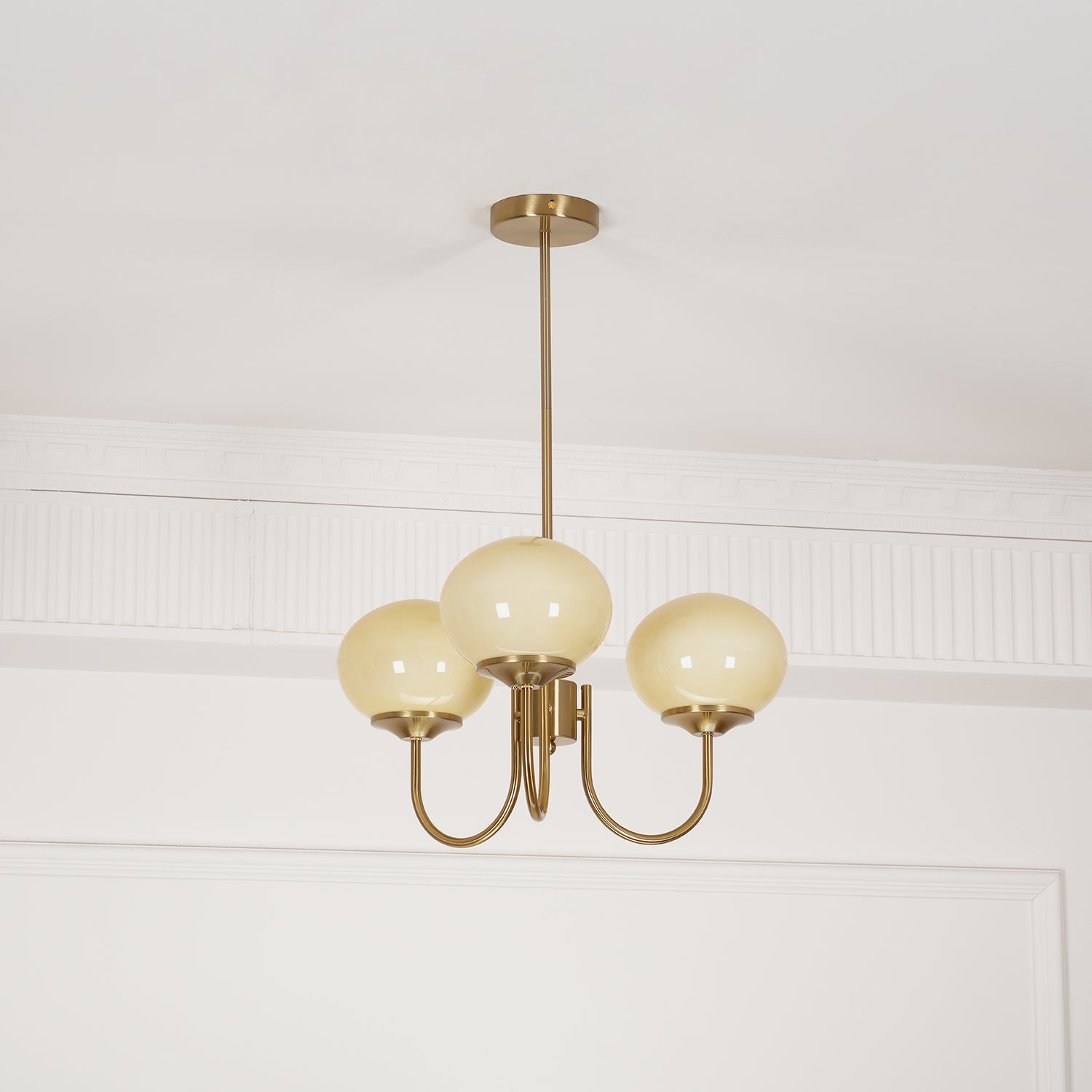 Marshmallow Crown Chandelier