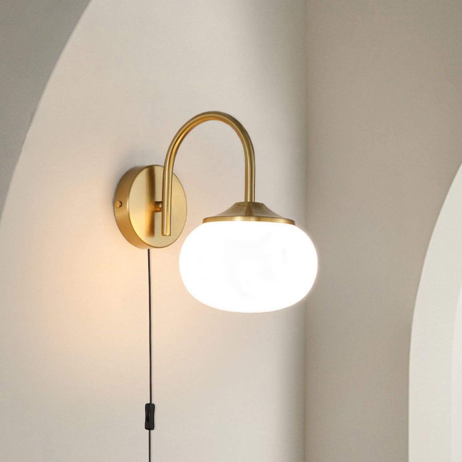 Marshmallow Sconce Plug Version