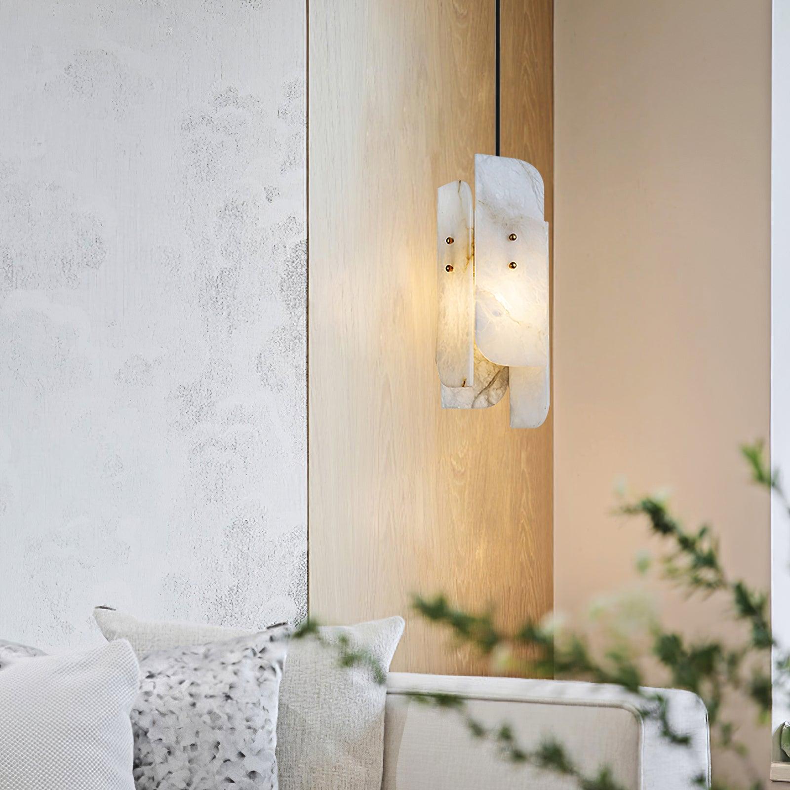 Megalith Alabaster Pendant Light 5.9