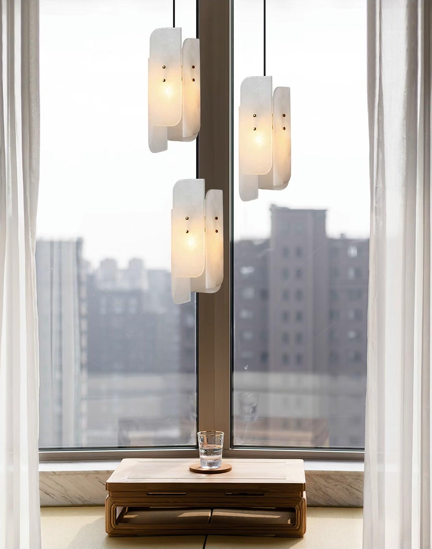 Megalith Alabaster Pendant Light 5.9