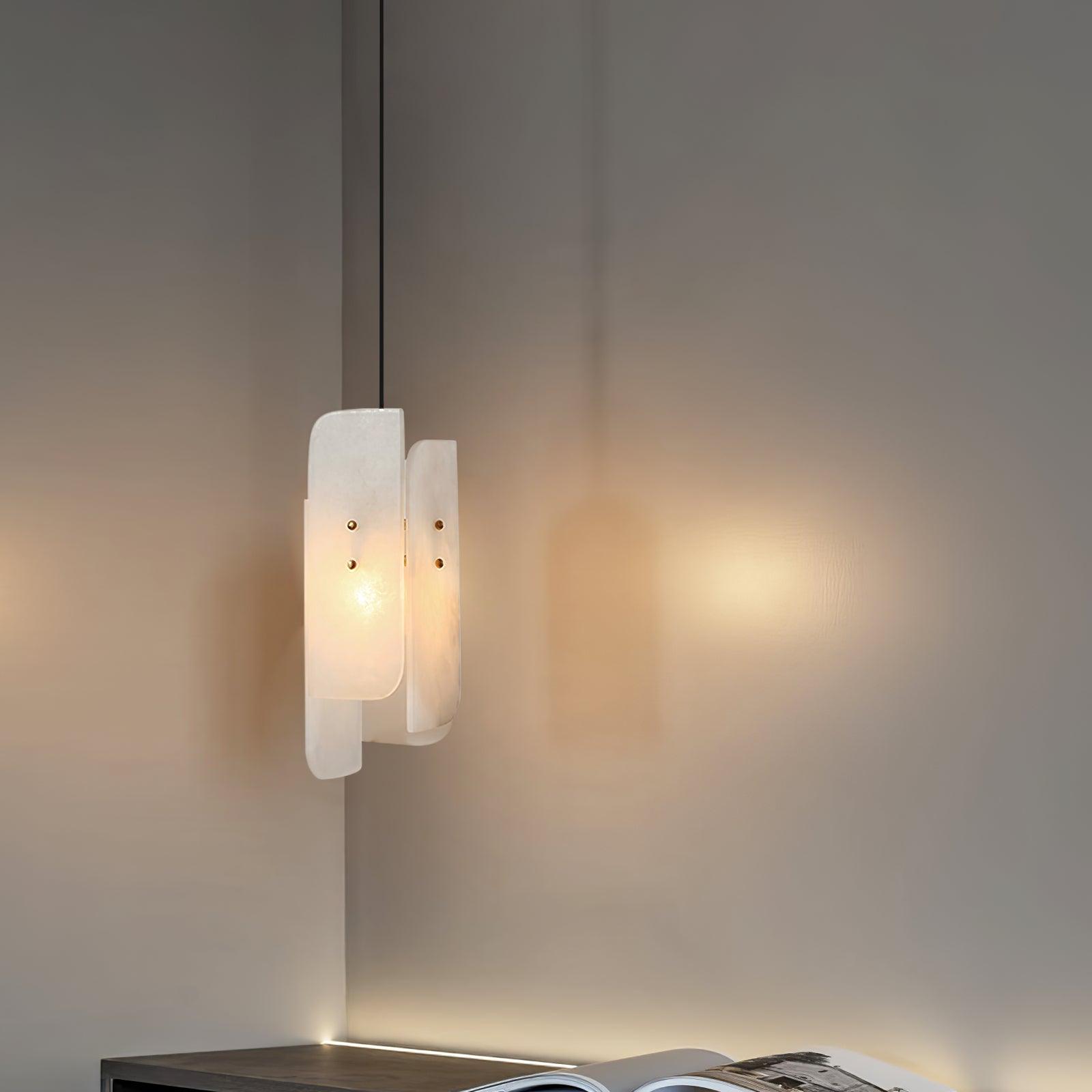 Megalith Alabaster Pendant Light 5.9