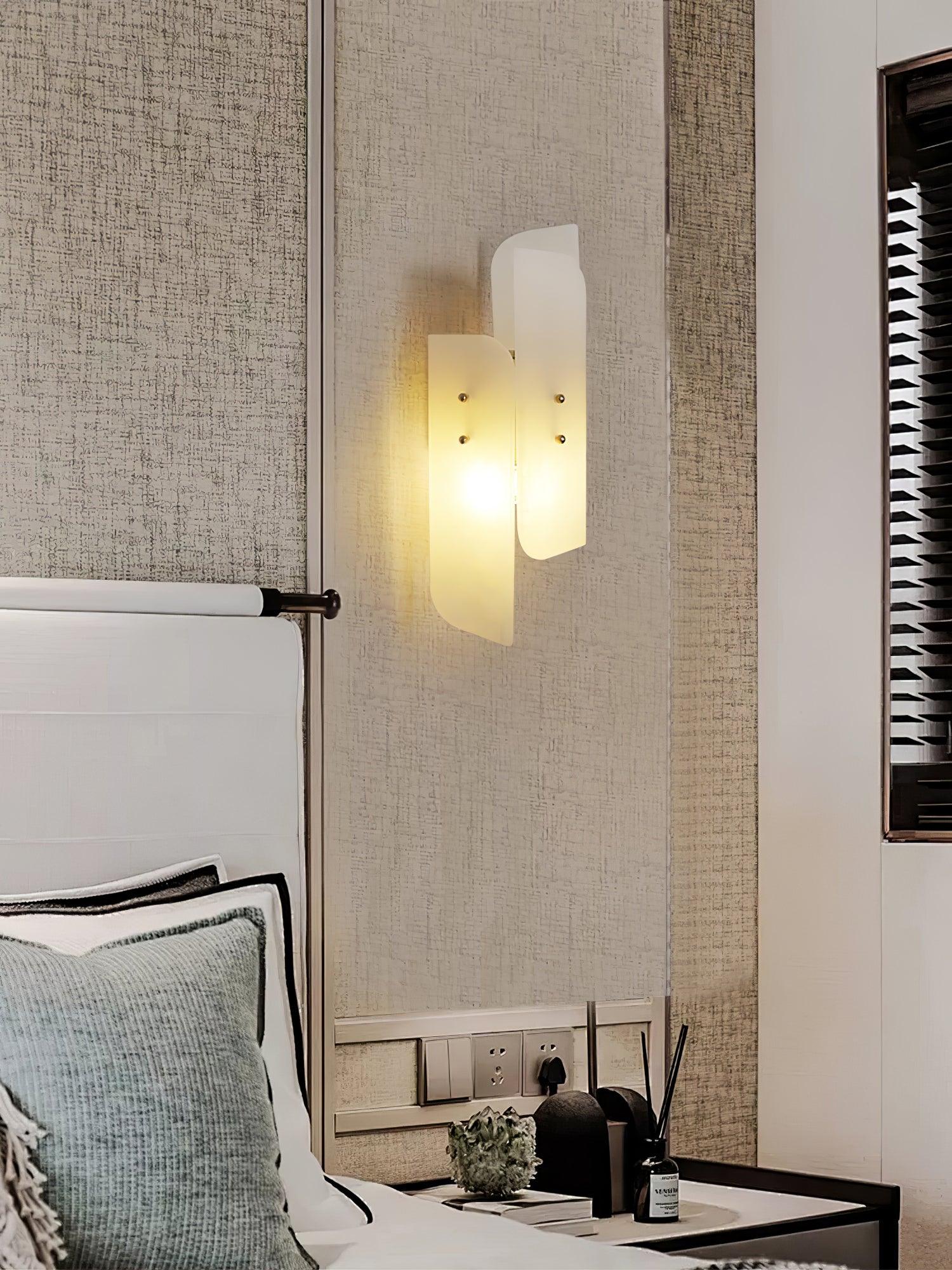 Megalith Alabaster Wall Light 5.9