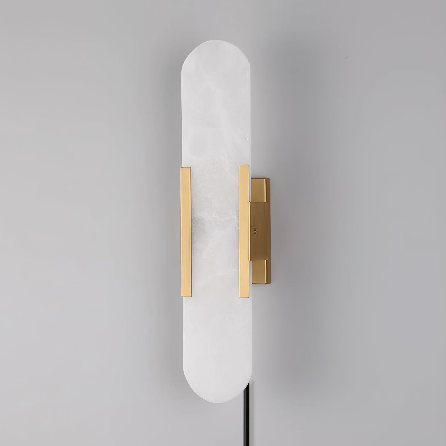 Melange Elongated Plug-in Lamp Bracket Sconce