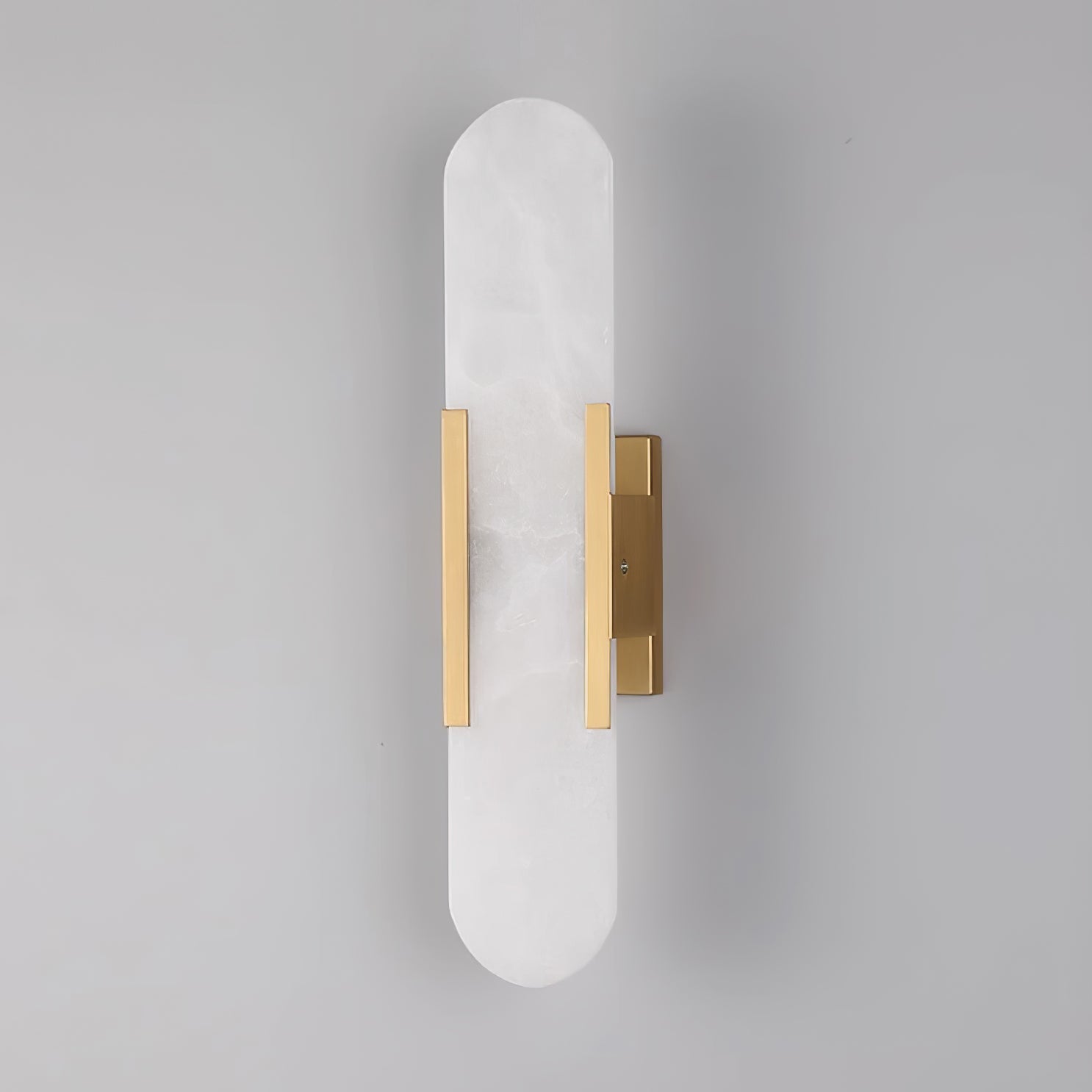 Melange Elongated Alabaster Wall Sconce