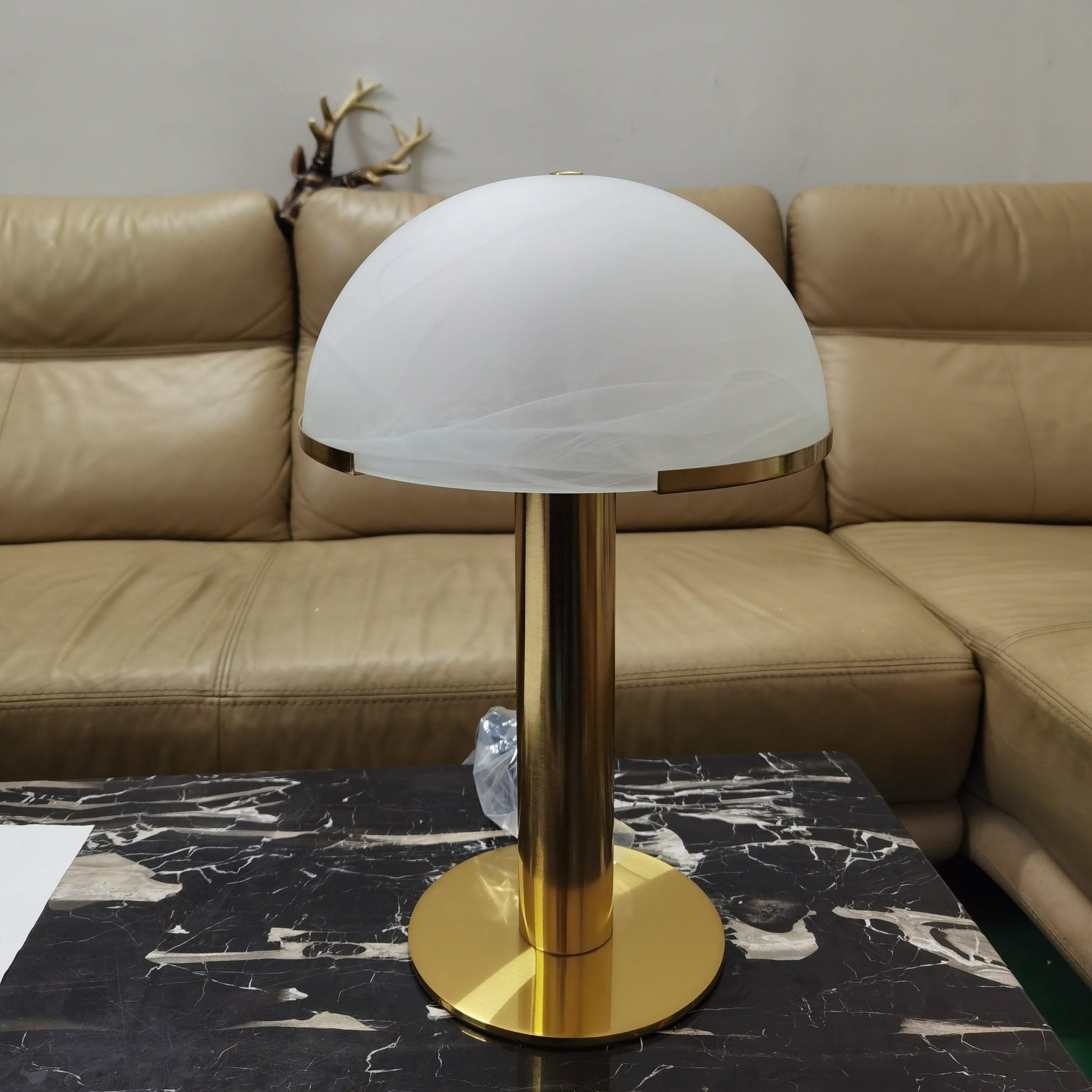 Elegance Alabaster Portable Lamp Table Lamp