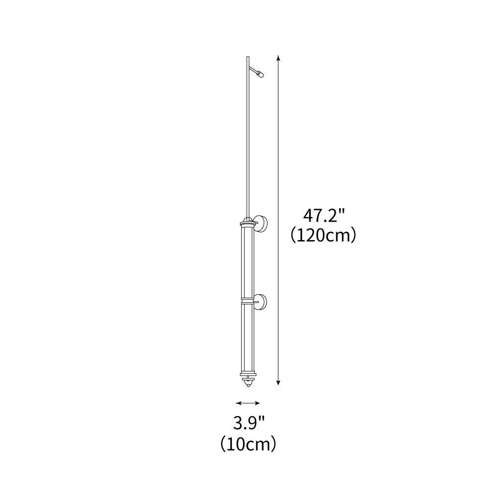 Meridian Vertical Wall Sconce 3.9