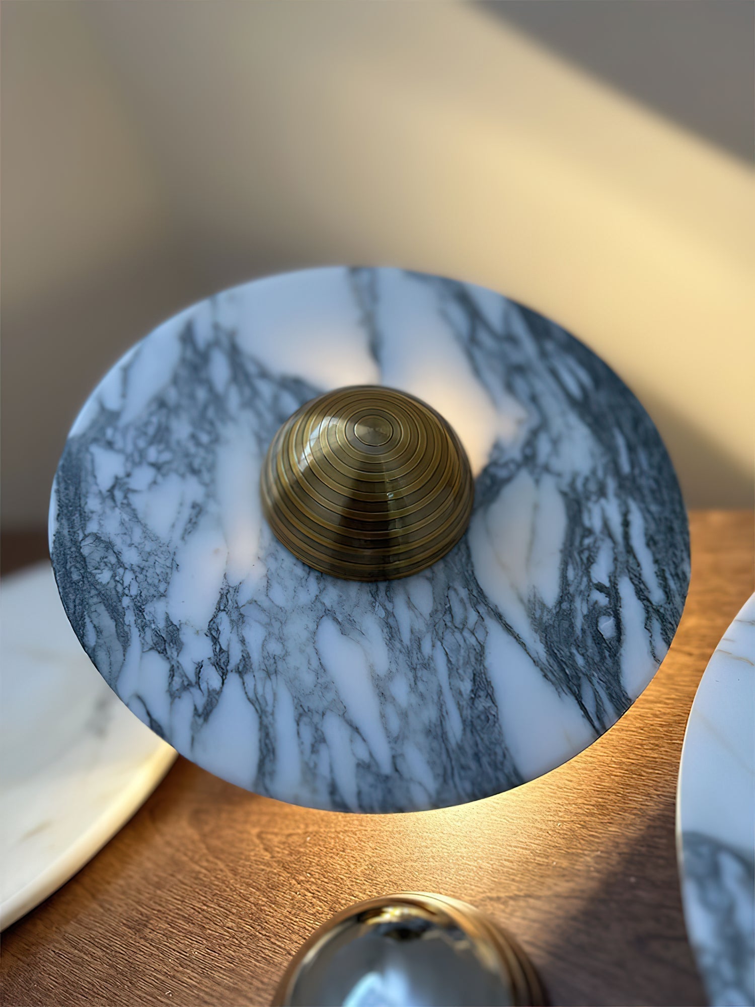 Messier Marble Wall Light, Hardwired Wall Sconce, detail 32