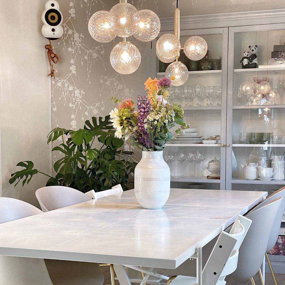 Miira Brass Pendant Swag Light