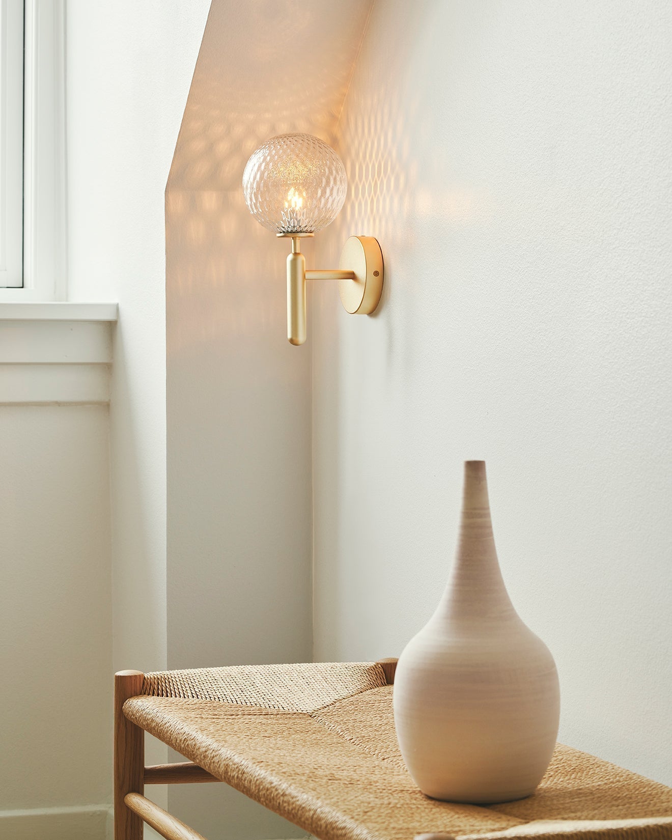 Scandiluxe Wall Light, Hardwired Wall Sconce, detail 25