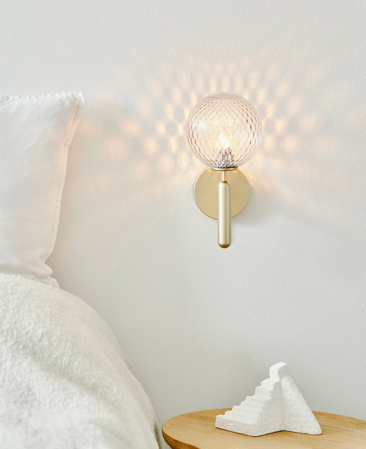 Scandiluxe Wall Light, Hardwired Wall Sconce, detail 4