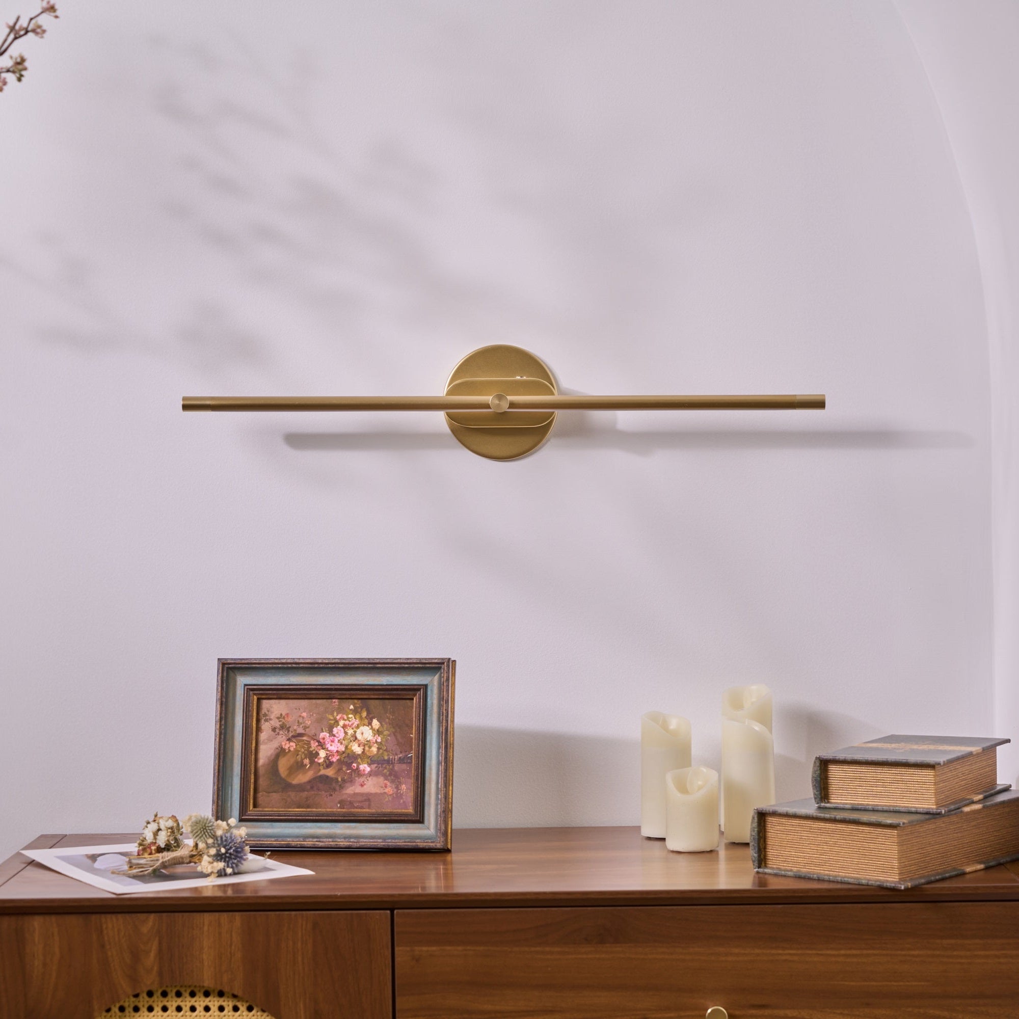 Minimalist Linear Rechargeable Wall Lamp Vanity Light