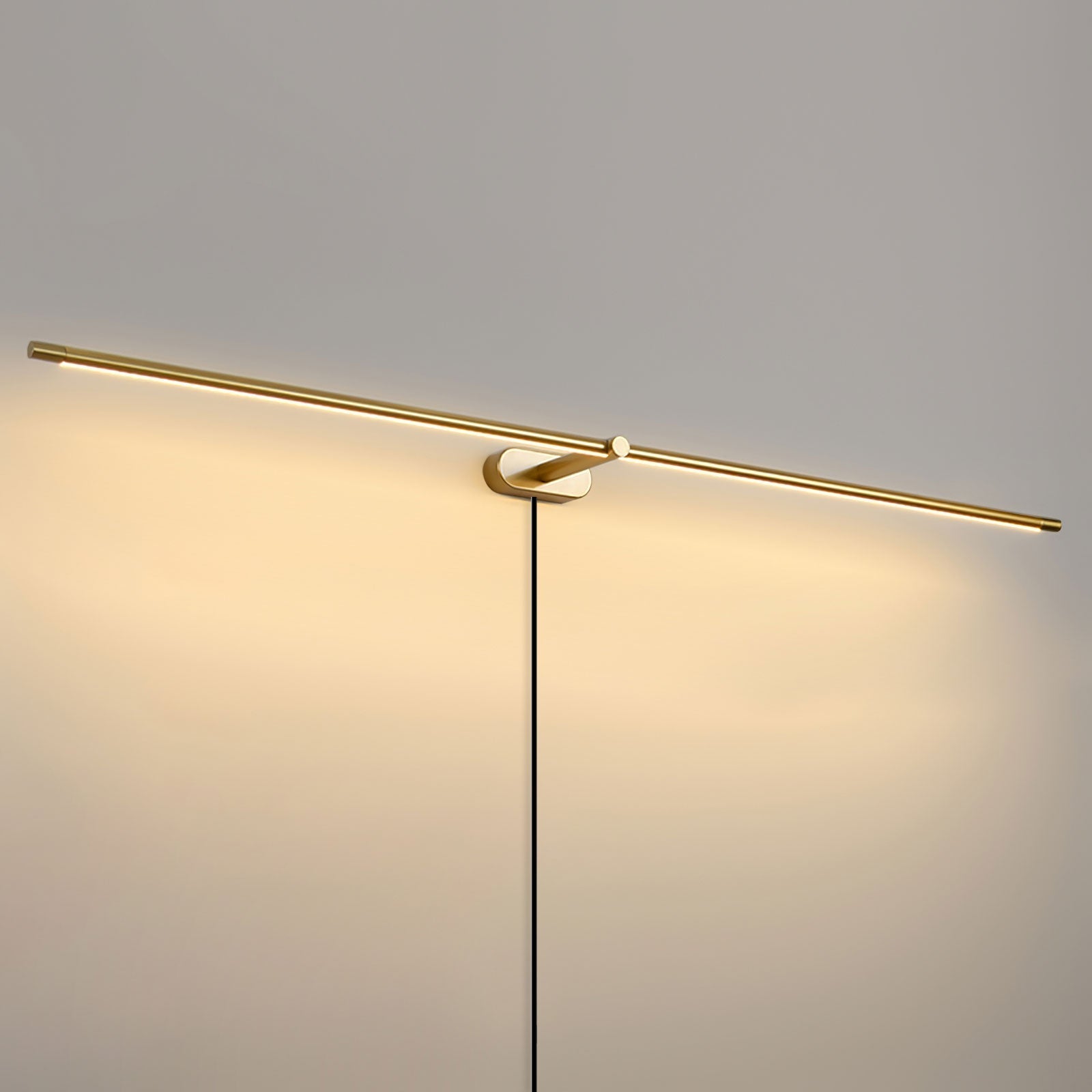 Minimalist Linear Plug-in Wall Lamp Vanity Light