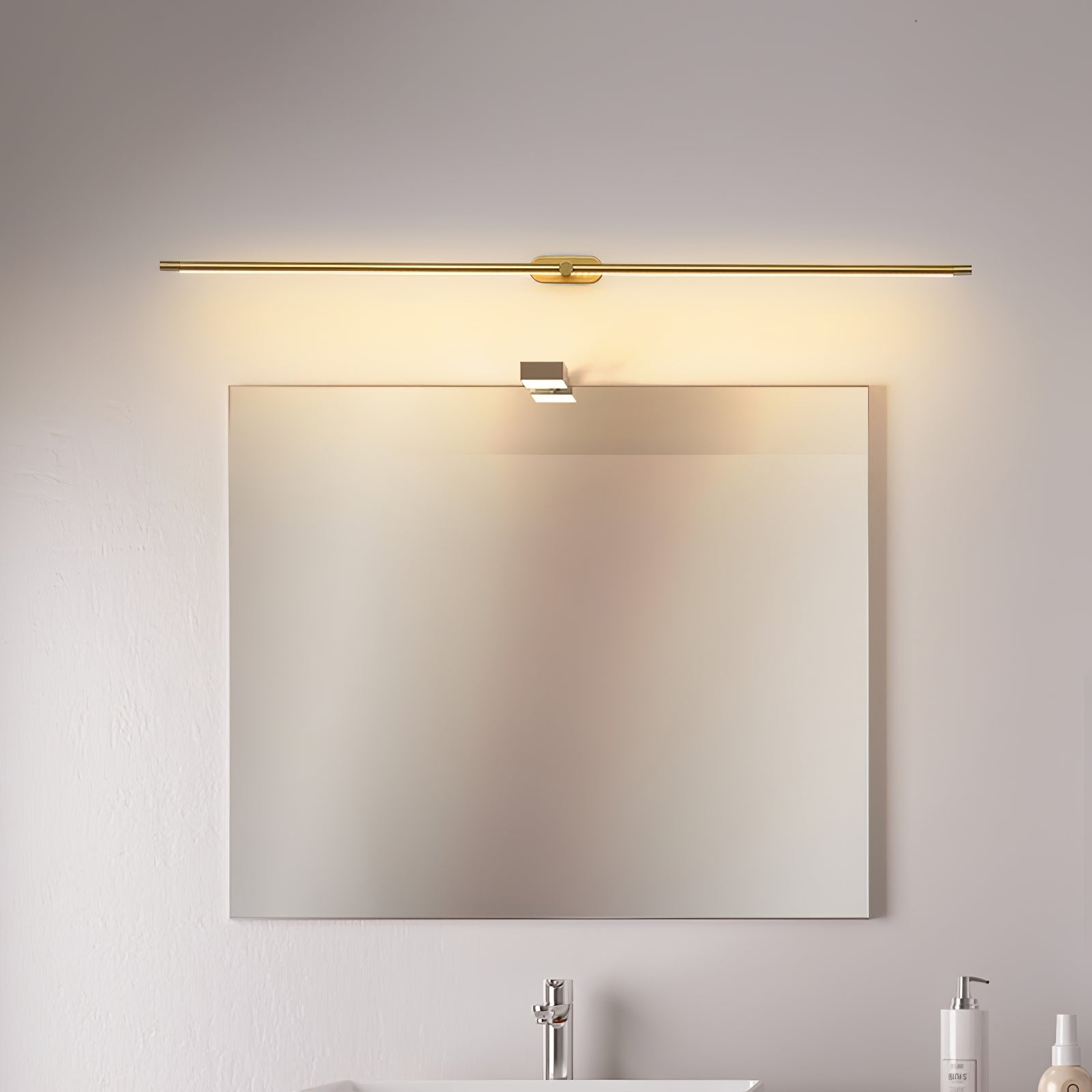 Minimalist Linear Rechargeable Wall Lamp Vanity Light