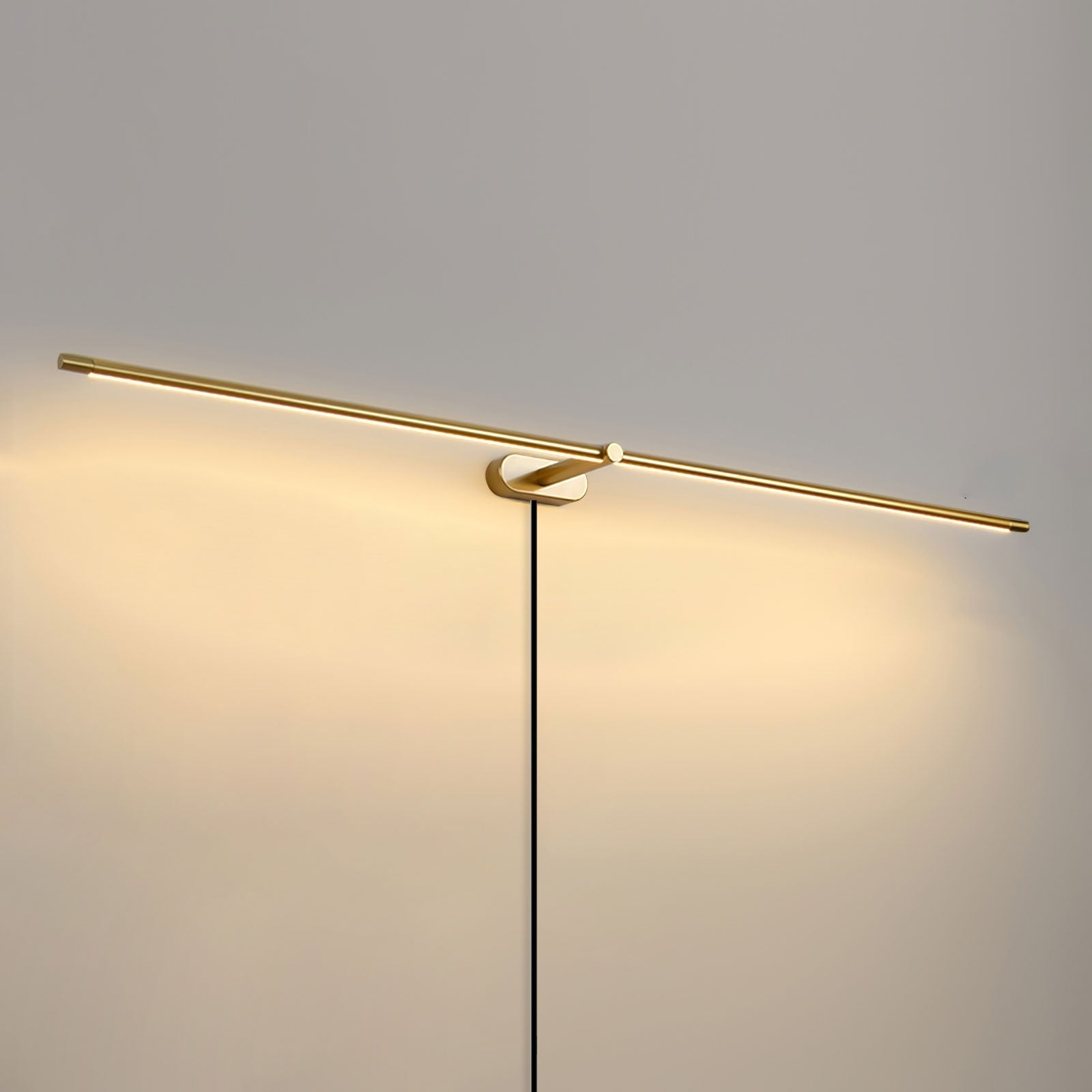 Minimalist Linear Plug-in Wall Lamp Vanity Light