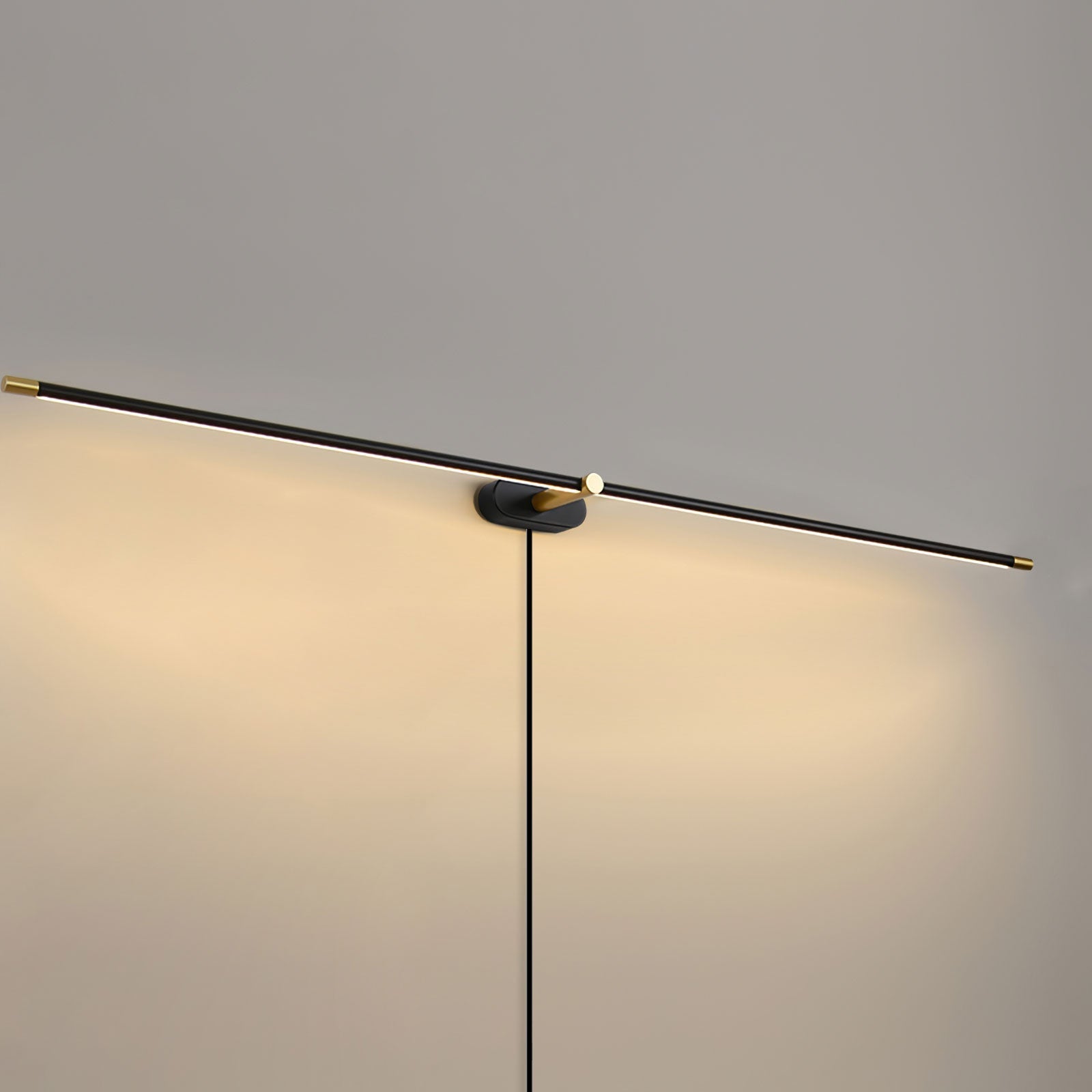 Minimalist Linear Plug-in Wall Lamp Vanity Light